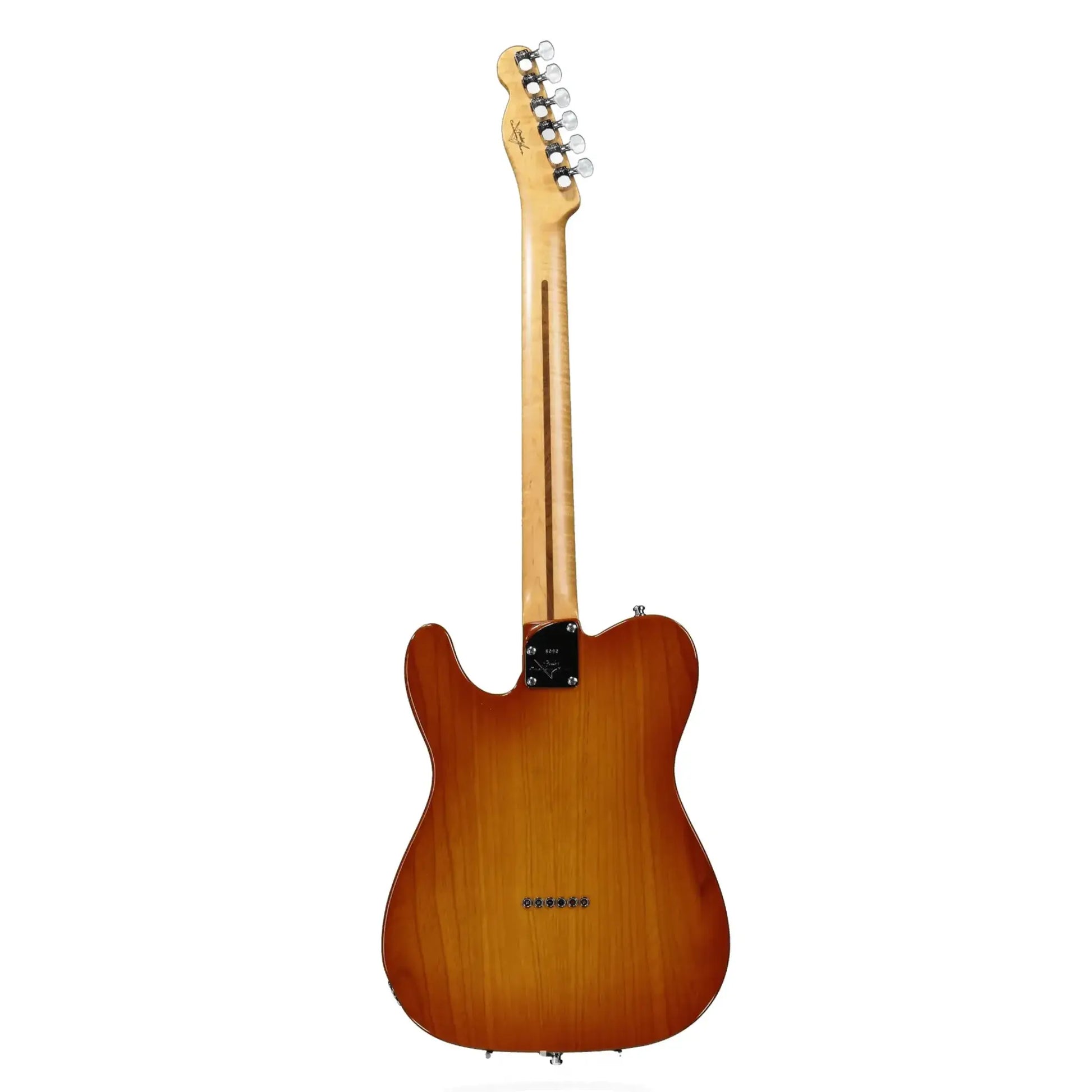 Fender Custom Shop 2012 Custom Deluxe Telecaster Electric Guitar - Faded Cherry Sunburst Electric Guitars Fender Art of Guitar