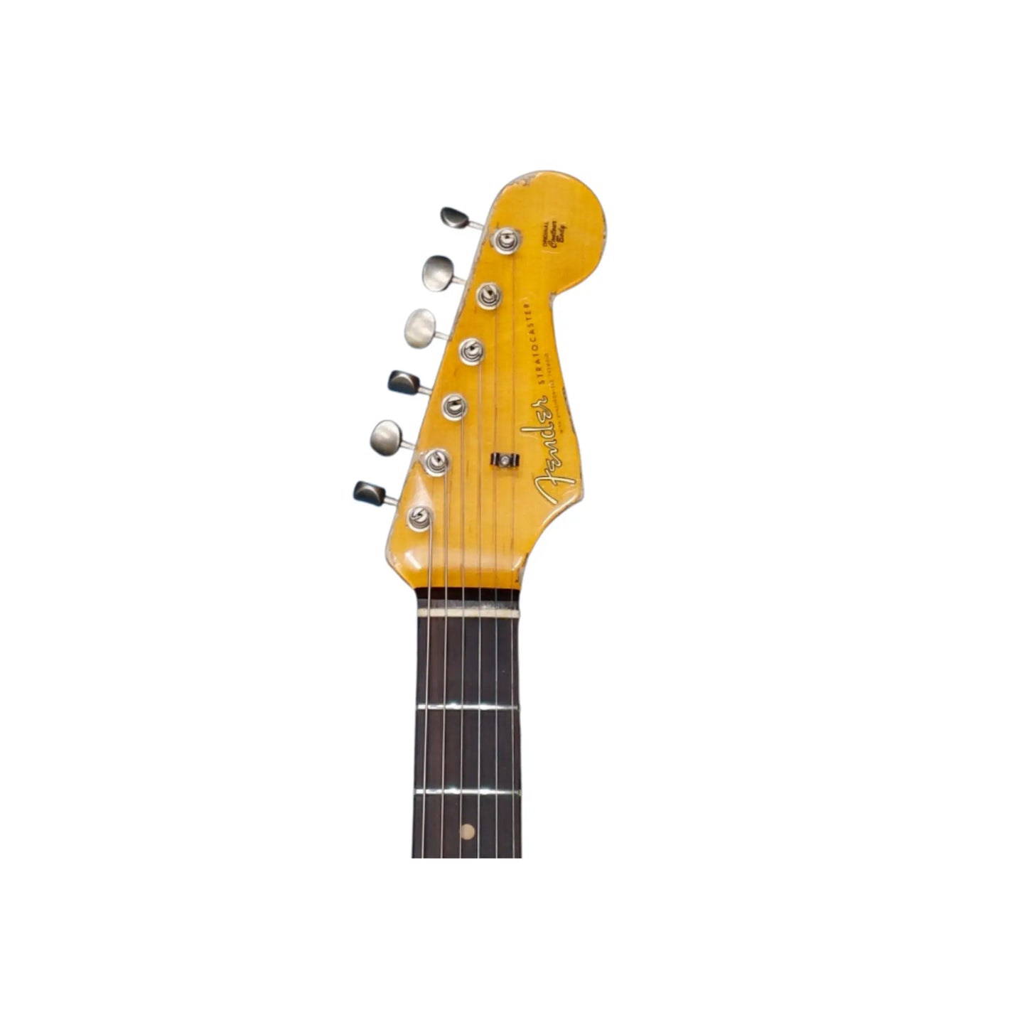 Fender Custom Shop 2023 Limited Edition 1961 Stratocaster Super Heavy Relic – Aged Sonic Blue Over 3-Color Sunburst Electric Guitars Fender Art of Guitar