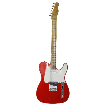 Fender Custom Shop 2024 Limited Edition 1950's Telecaster Journeyman Relic - Aged Candy Apple Red Electric Guitars Fender Art of Guitar