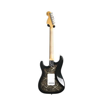 Fender Custom Shop 2024 Limited Edition 1968 Stratocaster Journeyman Relic - Black Paisley Electric Guitars Fender Art of Guitar