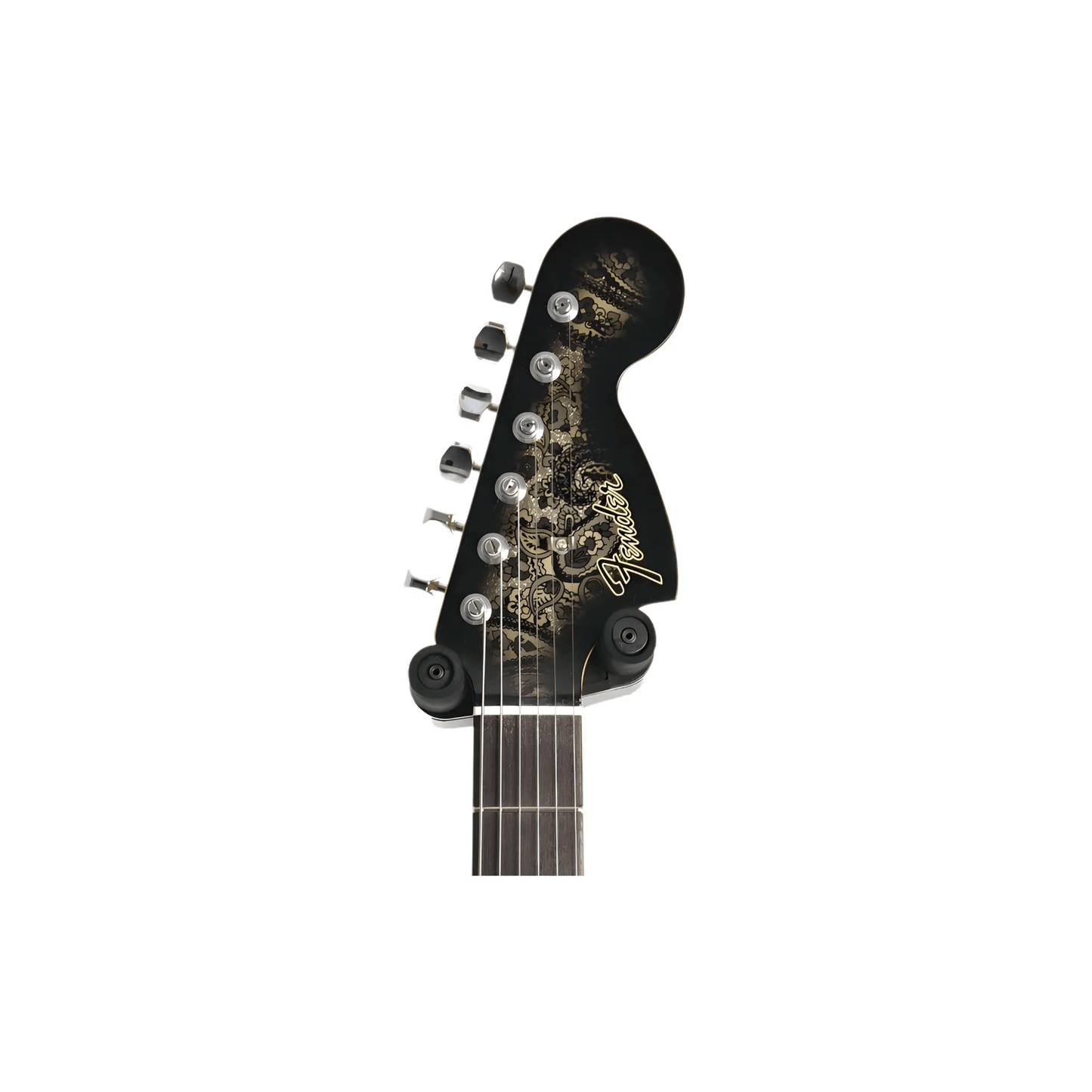Fender Custom Shop 2024 Limited Edition 1968 Stratocaster Journeyman Relic - Black Paisley Electric Guitars Fender Art of Guitar