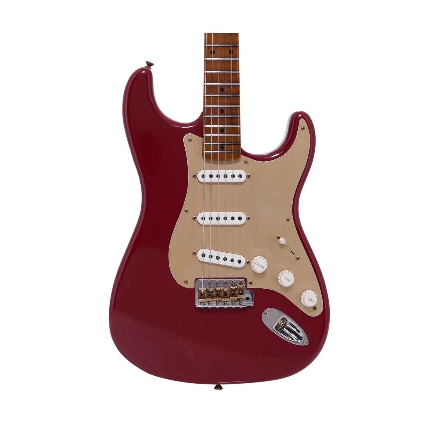 Fender Custom Shop 70th Anniversary Limited Edition 1954 Roasted Stratocaster Electric Guitar - Cimarron Red, Journeyman Relic Electric Guitars Fender Art of Guitar