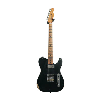 Fender Custom Shop Limited Edition 1954 Telecaster SH Relic - Aged Black Electric Guitar Fender Art of Guitar