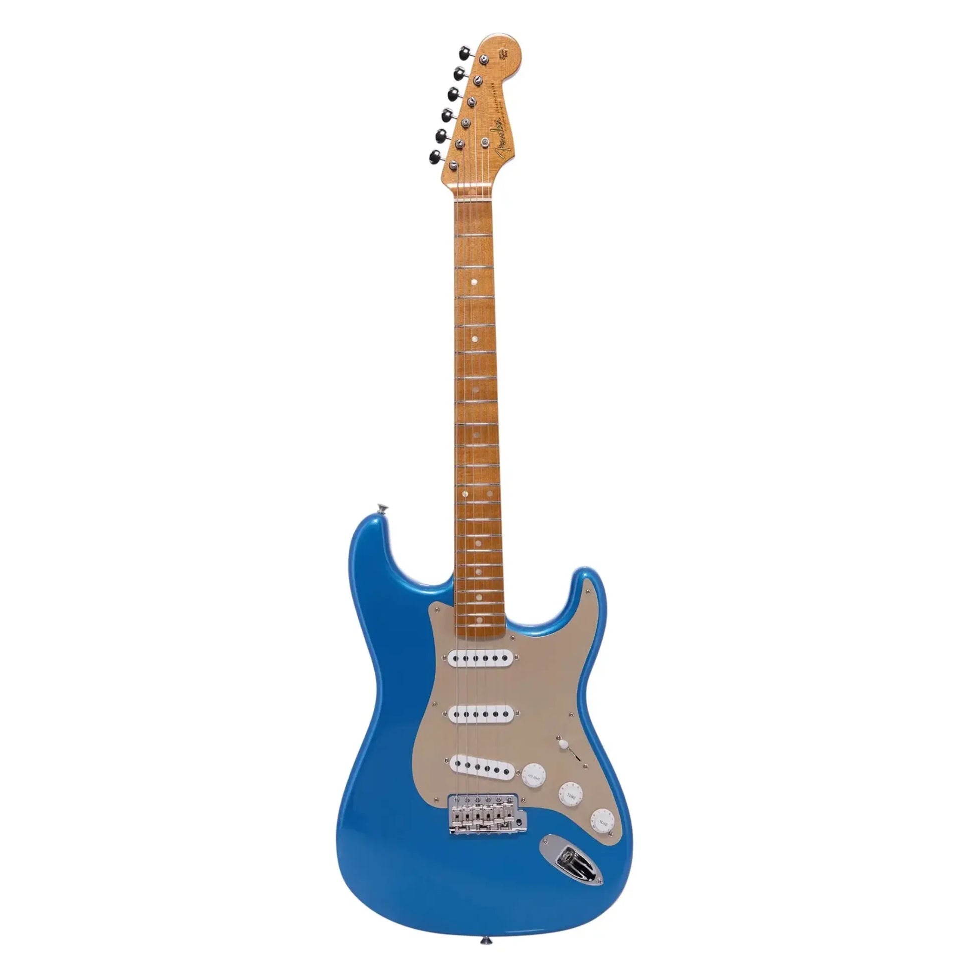 Fender Custom Shop Limited Edition 1955 Stratocaster – Lake Placid Blue, Lush Closet Classic – Hand-Wound Dual Mag II Pickups, Collector-Grade Electric Guitars Fender Art of Guitar