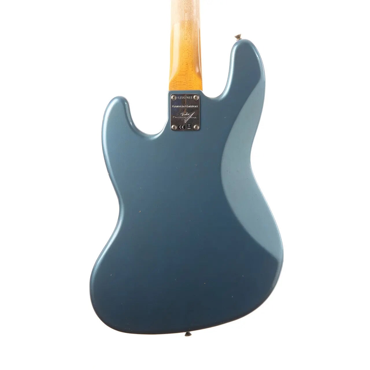 Fender Custom Shop Limited Edition 1964 Jazz Bass Journeyman Relic - Aged Lake Placid Blue Bass Guitars Fender Art of Guitar