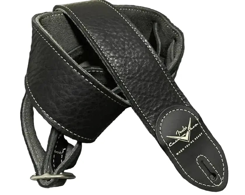 Fender Custom Shop Premium Leather Strap Accessories Fender Art of Guitar