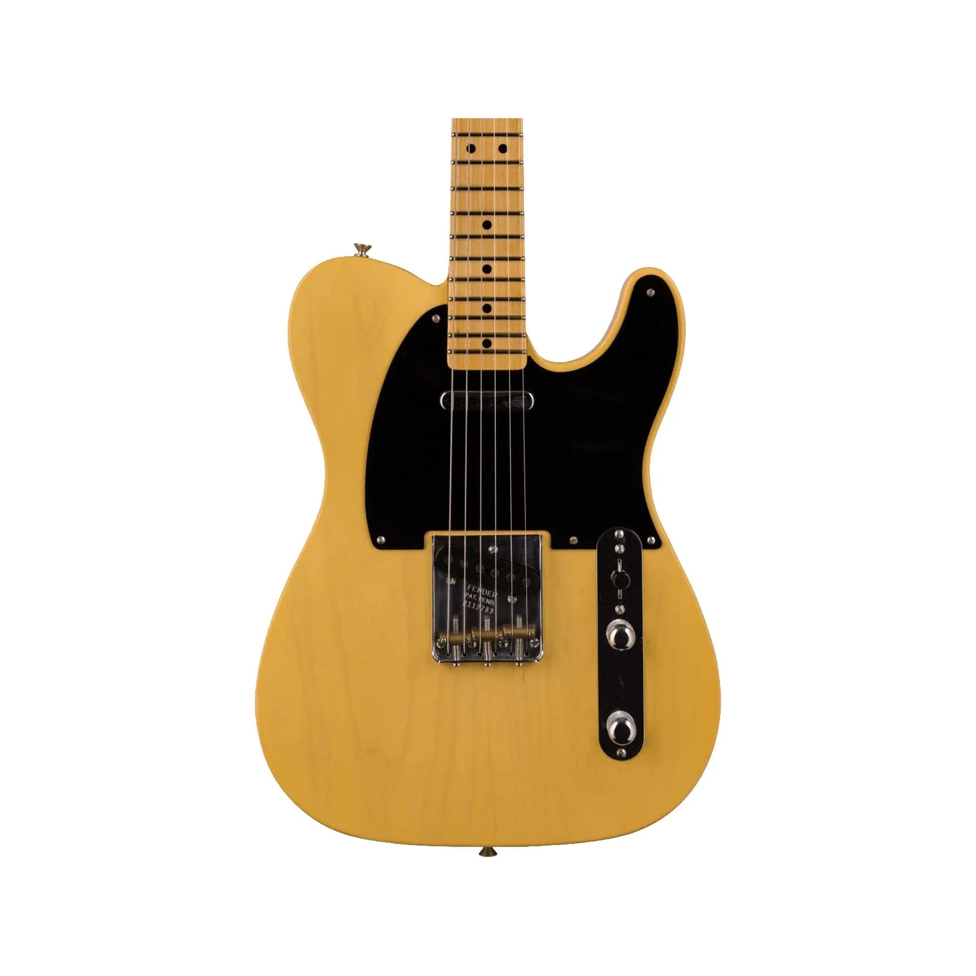 Fender Custom Shop '52 Telecaster Deluxe Closet Classic - Nocaster Blonde Electric Guitars Fender Art of Guitar