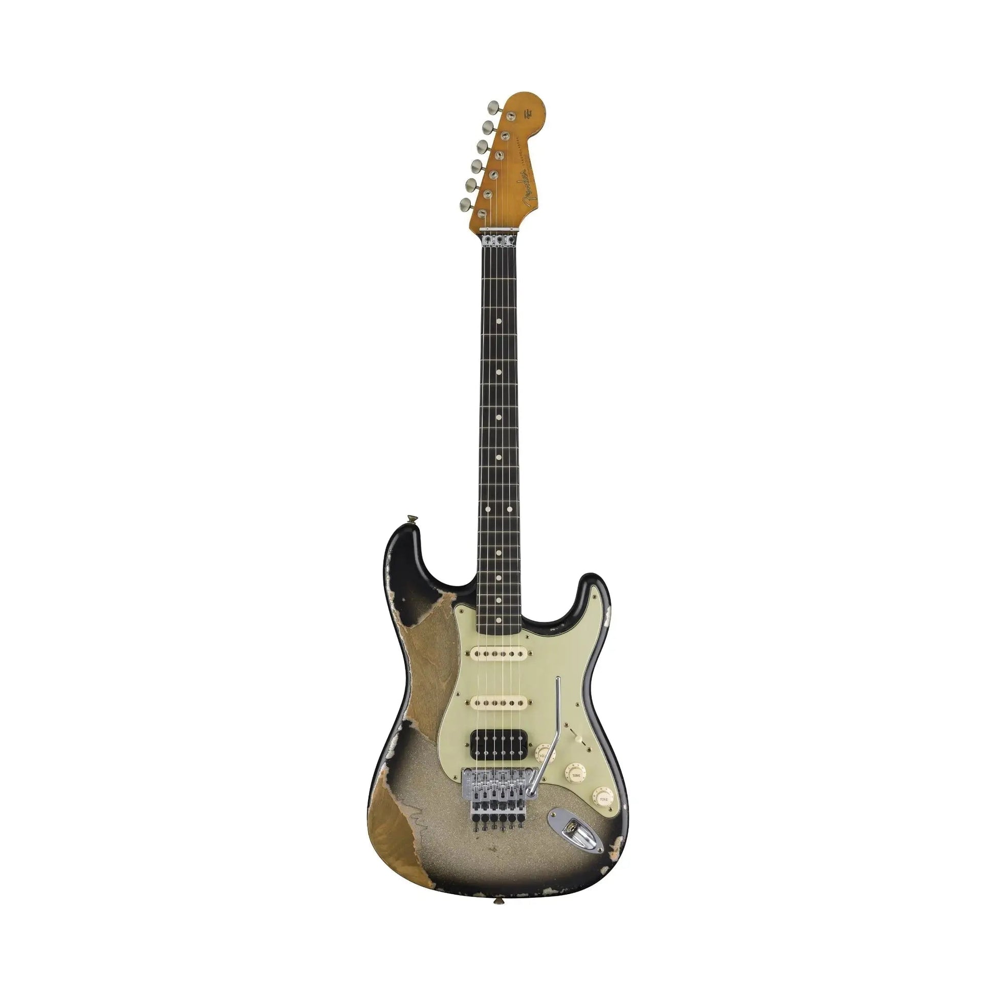 Fender Custom Shop '60s Stratocaster Heavy Relic Silver Sparkle Burst Masterbuilt Andy Hicks Electric Guitar Fender Art of Guitar