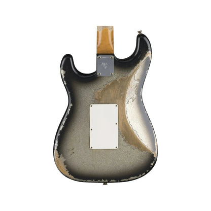 Fender Custom Shop '60s Stratocaster Heavy Relic Silver Sparkle Burst Masterbuilt Andy Hicks Electric Guitar Fender Art of Guitar
