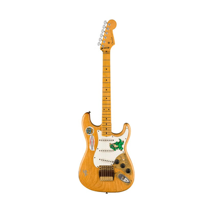 Fender Jerry Garcia Alligator Strat® Relic®, 1-Piece Rift Sawn Maple Neck, Aged Natural Electric Guitars Fender Art of Guitar