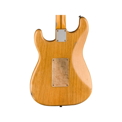 Fender Jerry Garcia Alligator Strat® Relic®, 1-Piece Rift Sawn Maple Neck, Aged Natural Electric Guitars Fender Art of Guitar