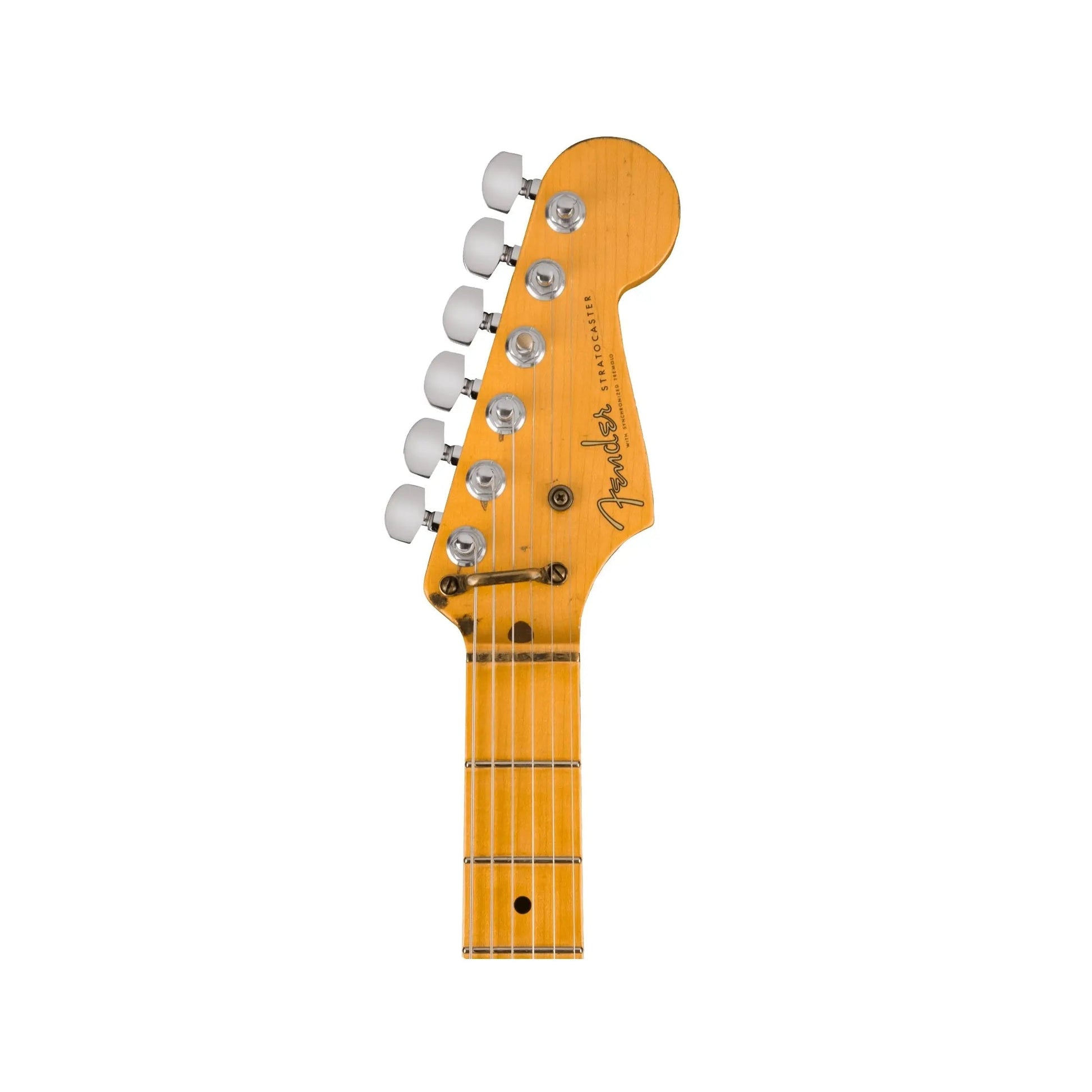 Fender Jerry Garcia Alligator Strat® Relic®, 1-Piece Rift Sawn Maple Neck, Aged Natural Electric Guitars Fender Art of Guitar