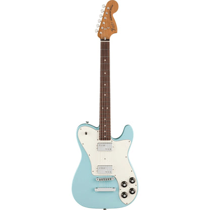 Fender Kingfish Delta Day Telecaster Deluxe, Rosewood Fingerboard, Daphne Blue Electric Guitars Fender Art of Guitar