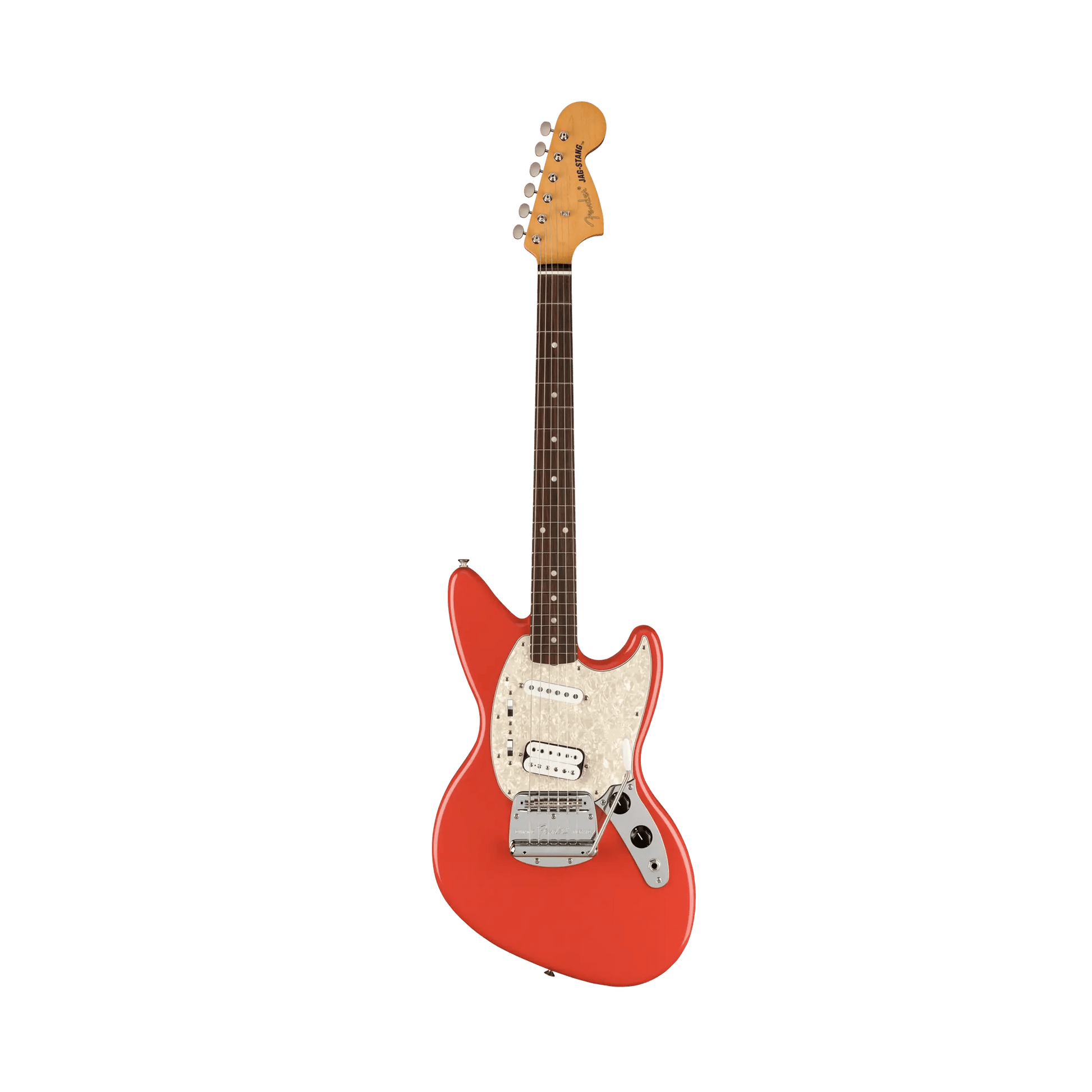 Fender Kurt Cobain Jag-Stang - Fiesta Red Guitars Fender Art of Guitar