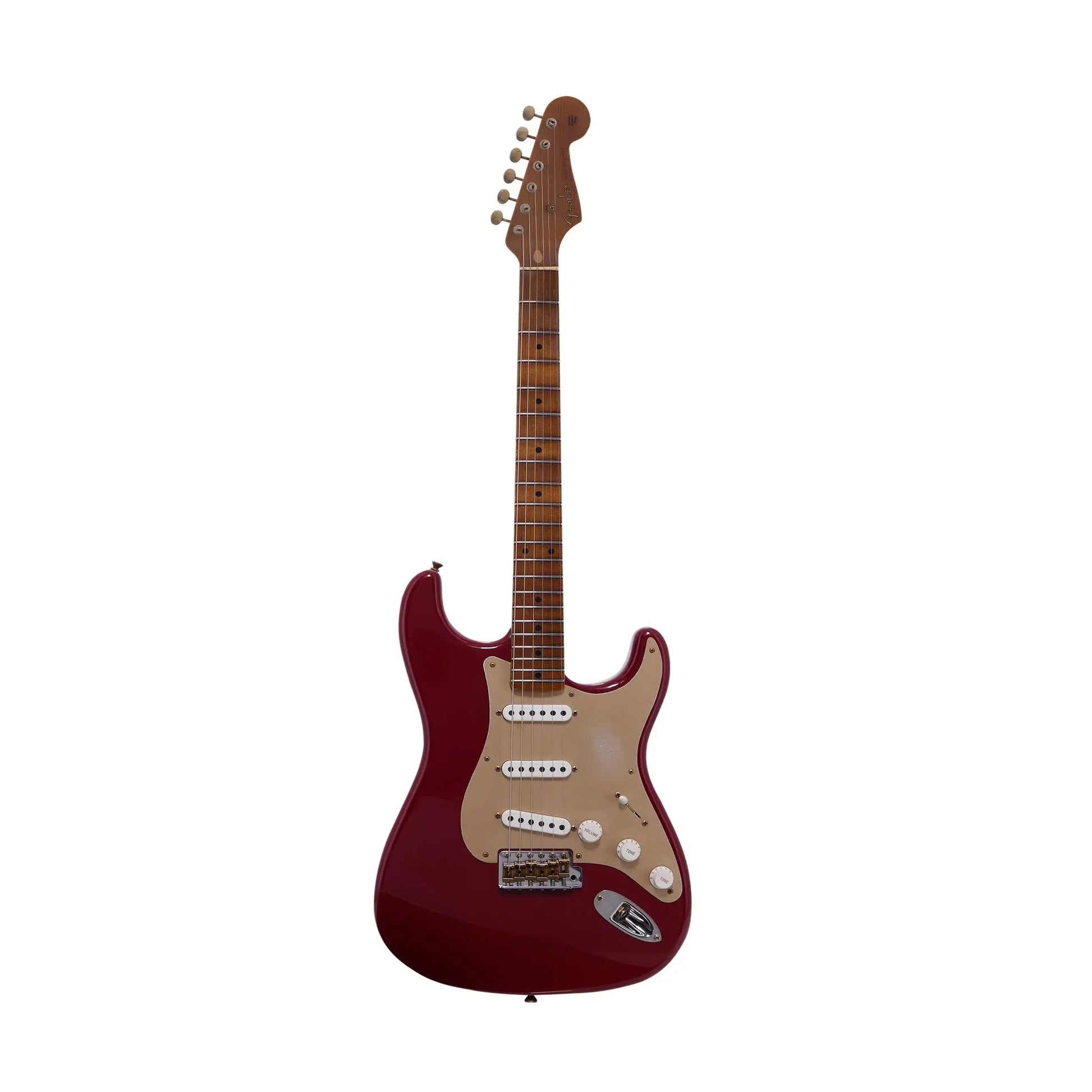 Fender Limited Edition 1954 Roasted Stratocaster Journeyman Relic - Cimarron Red Electric Guitars Fender Art of Guitar