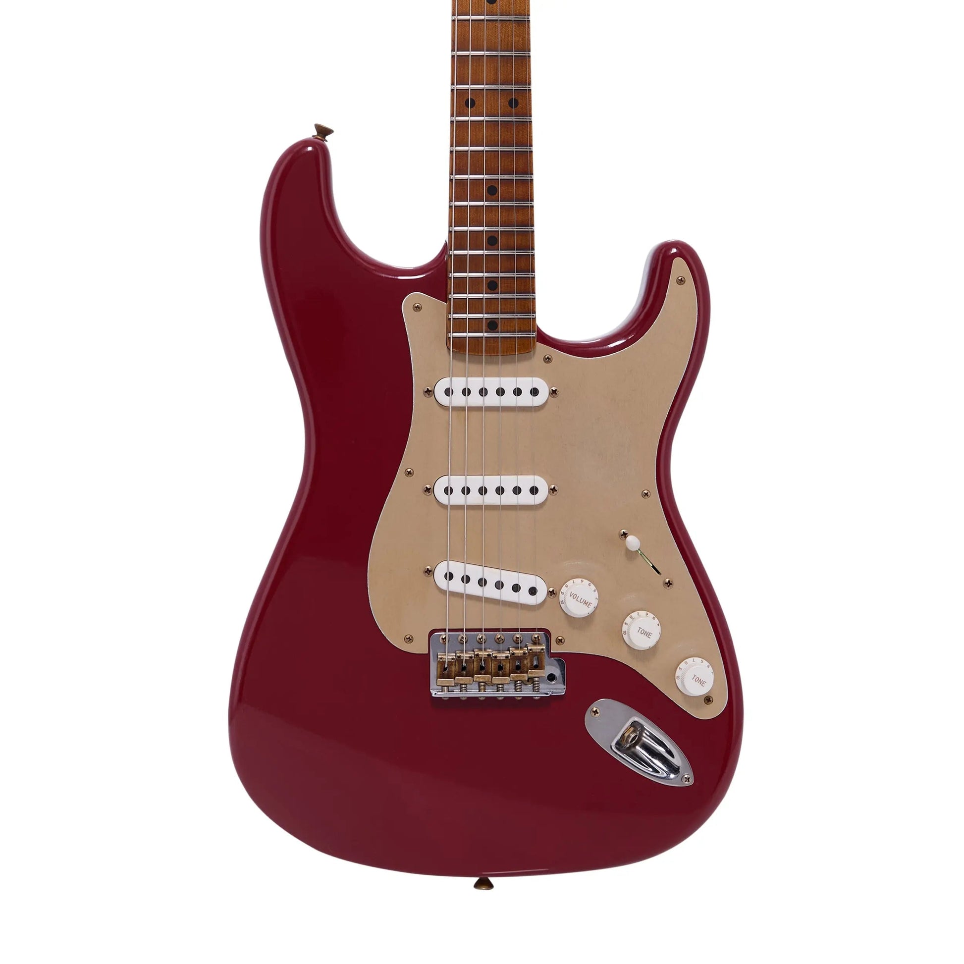 Fender Limited Edition 1954 Roasted Stratocaster Journeyman Relic - Cimarron Red Electric Guitars Fender Art of Guitar