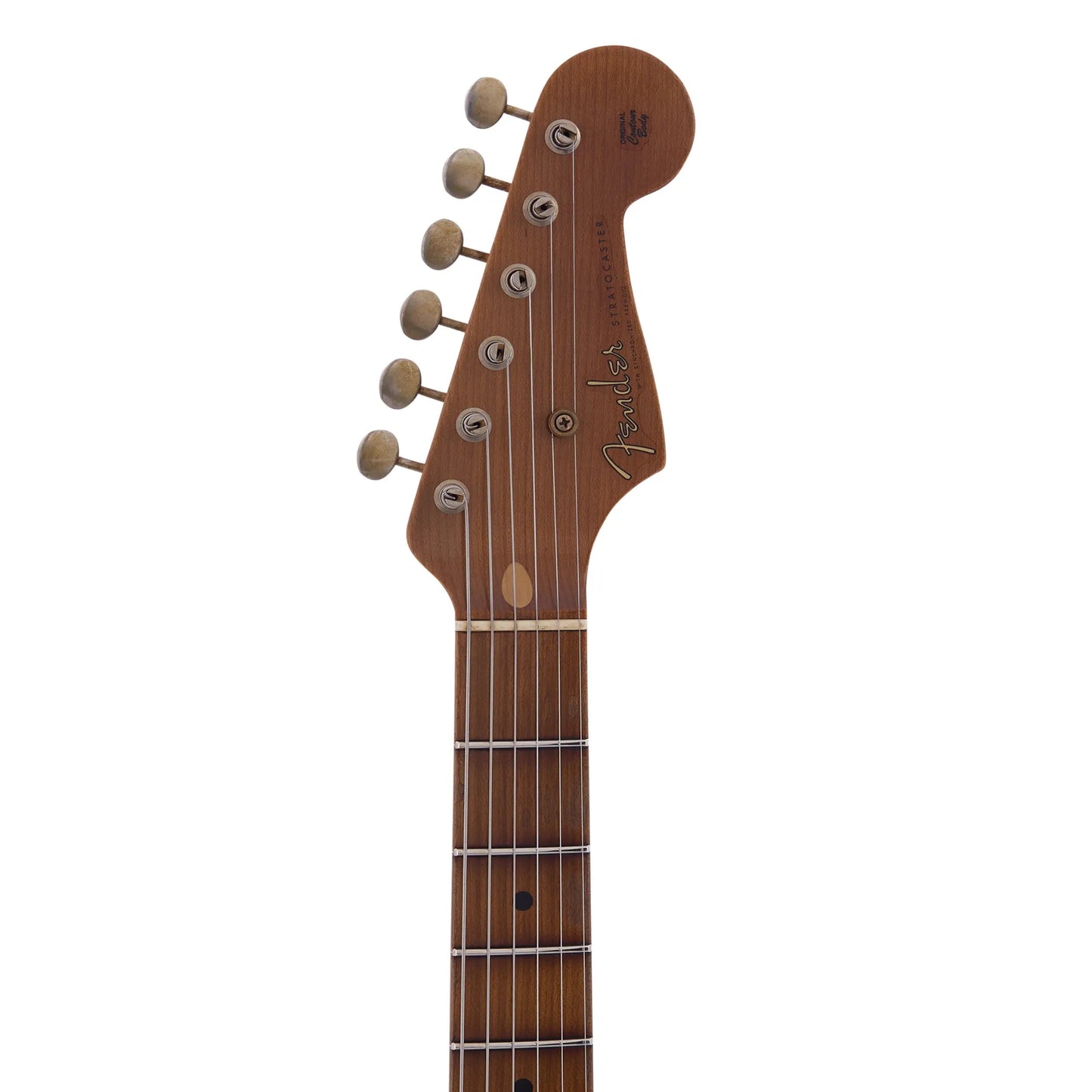 Fender Limited Edition 1954 Roasted Stratocaster Journeyman Relic - Cimarron Red Electric Guitars Fender Art of Guitar