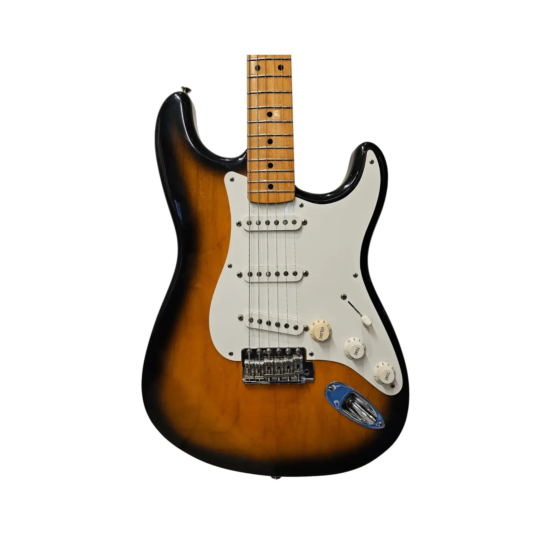 Fender Limited Edition 40th Anniversary 1954 Reissue Stratocaster Electric Guitar – 2-Color Sunburst - (Re-Loved) Electric Guitars Fender Art of Guitar