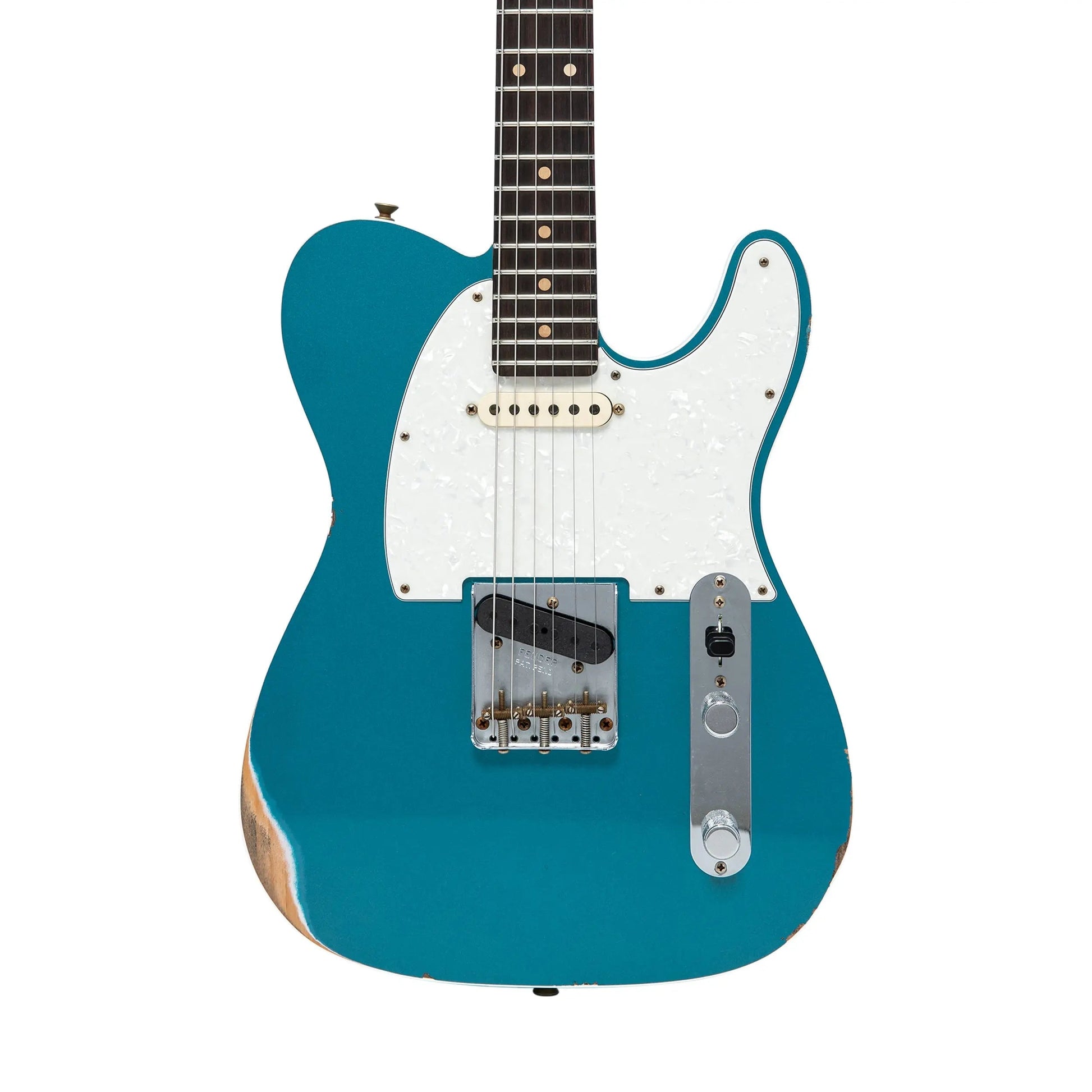 Fender Limited Edition 60's Tele Custom Relic Ocean Turquoise Electric Guitars Fender Art of Guitar