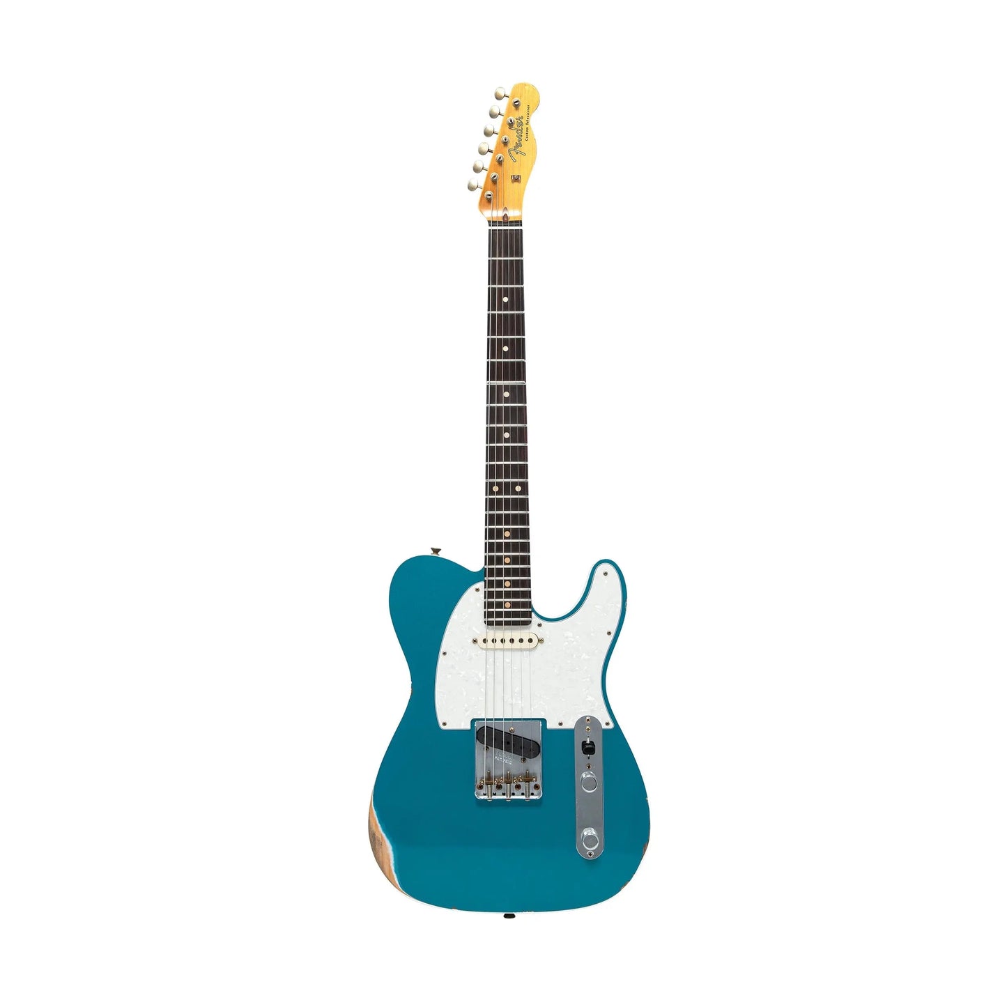 Fender Limited Edition 60's Tele Custom Relic Ocean Turquoise Electric Guitars Fender Art of Guitar