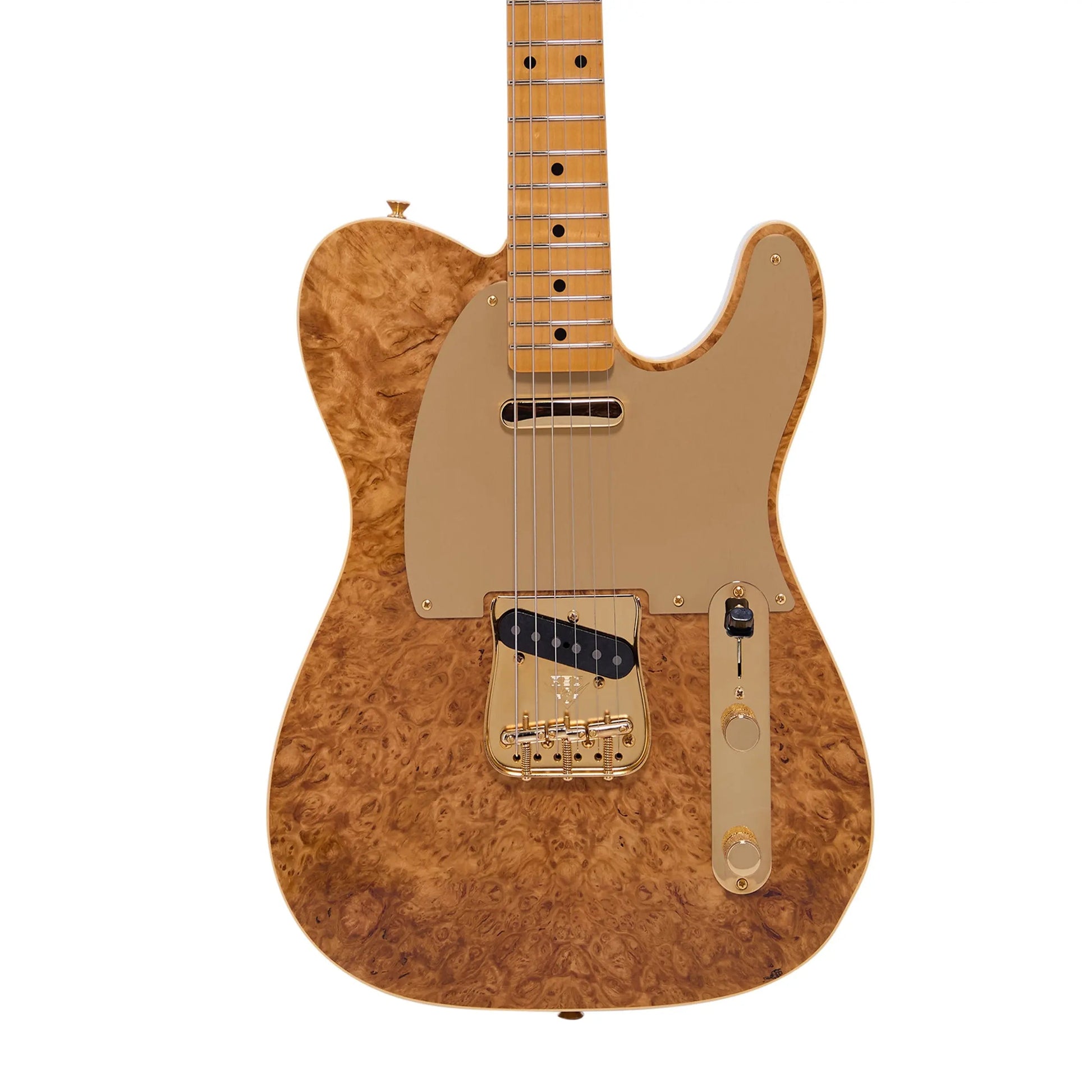 Fender Limited Edition 60s Telecaster NOS Maple Flame Natural Burl Aged Electric Guitars Fender Art of Guitar