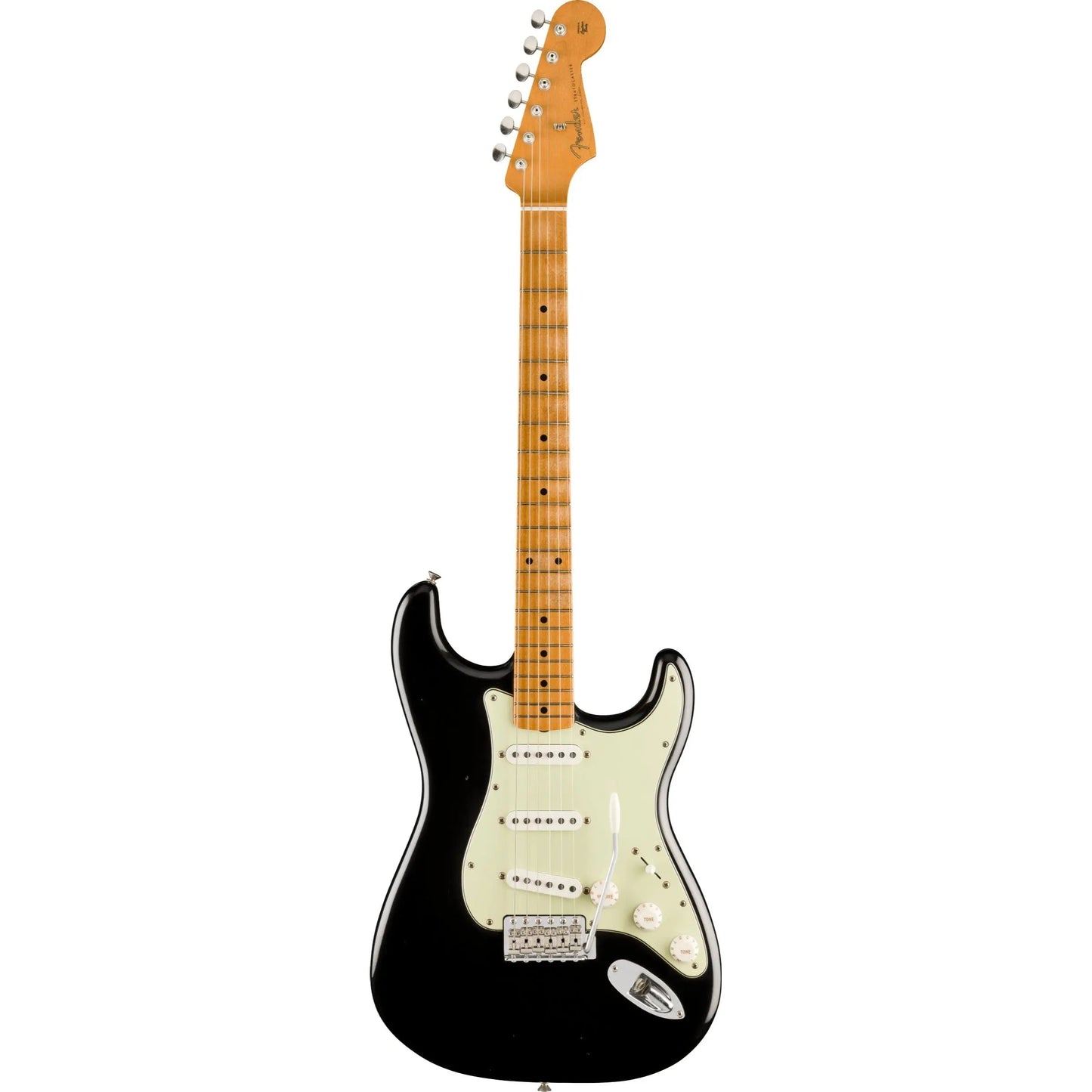 Fender Limited Edition Vintera II Road Worn® '60s Stratocaster, Maple Fingerboard, Black Electric Guitar Fender Art of Guitar