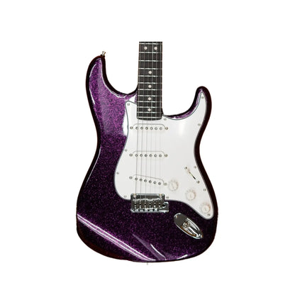 Fender NAMM 2026 Custom Shop Custom Deluxe Stratocaster NOS Electric Guitar - Magenta Sparkle Electric Guitars Fender Art of Guitar