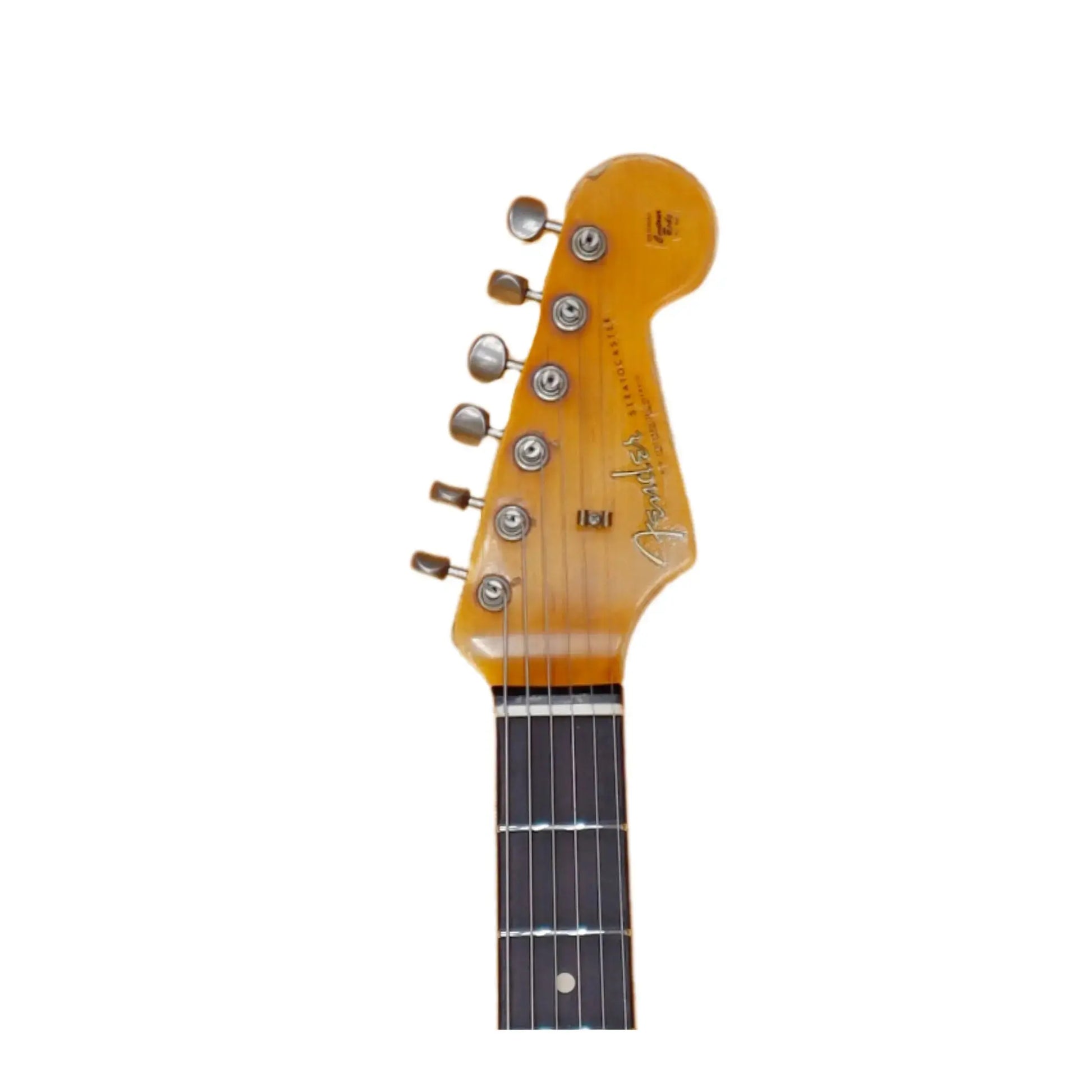NAMM 2026 Fender Custom Shop '62/'63 Stratocaster-Super Heavy Relic - Dakota Red Electric Guitars Fender Art of Guitar