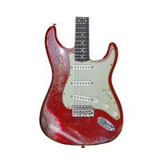 Fender NAMM 2026 Custom Shop '62/'63 Stratocaster Electric Guitar - Dakota Red, Super Heavy Relic