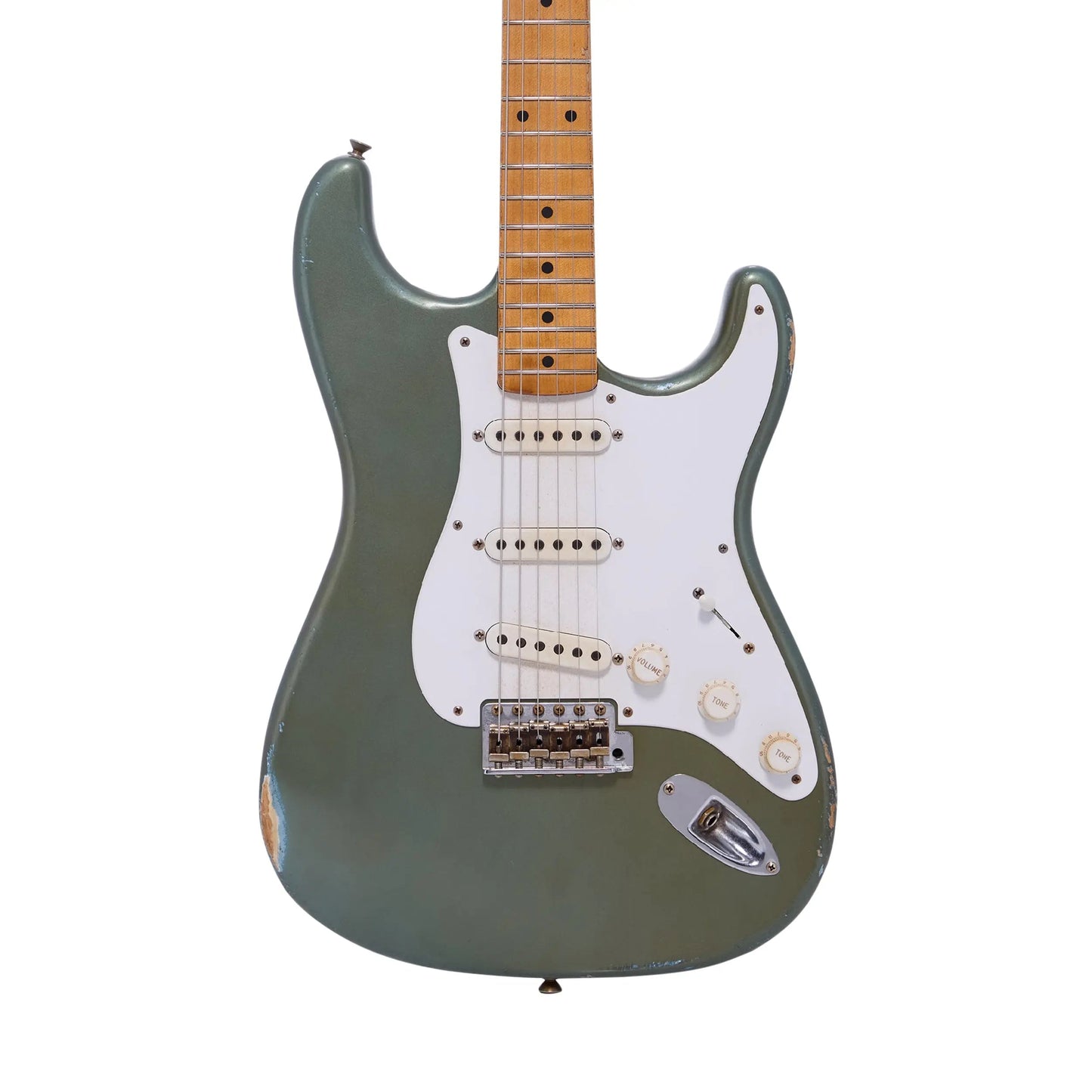 Fender Paul Waller Limited Edition 1954 Stratocaster Relic Faded Blue Agave Electric Guitars Fender Art of Guitar