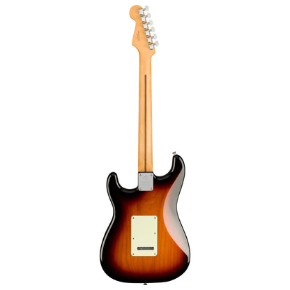 Fender Player Plus Stratocaster – Maple Fingerboard, 3-Color Sunburst – Player Plus Noiseless Pickups, SSS Configuration Electric Guitars Fender Art of Guitar