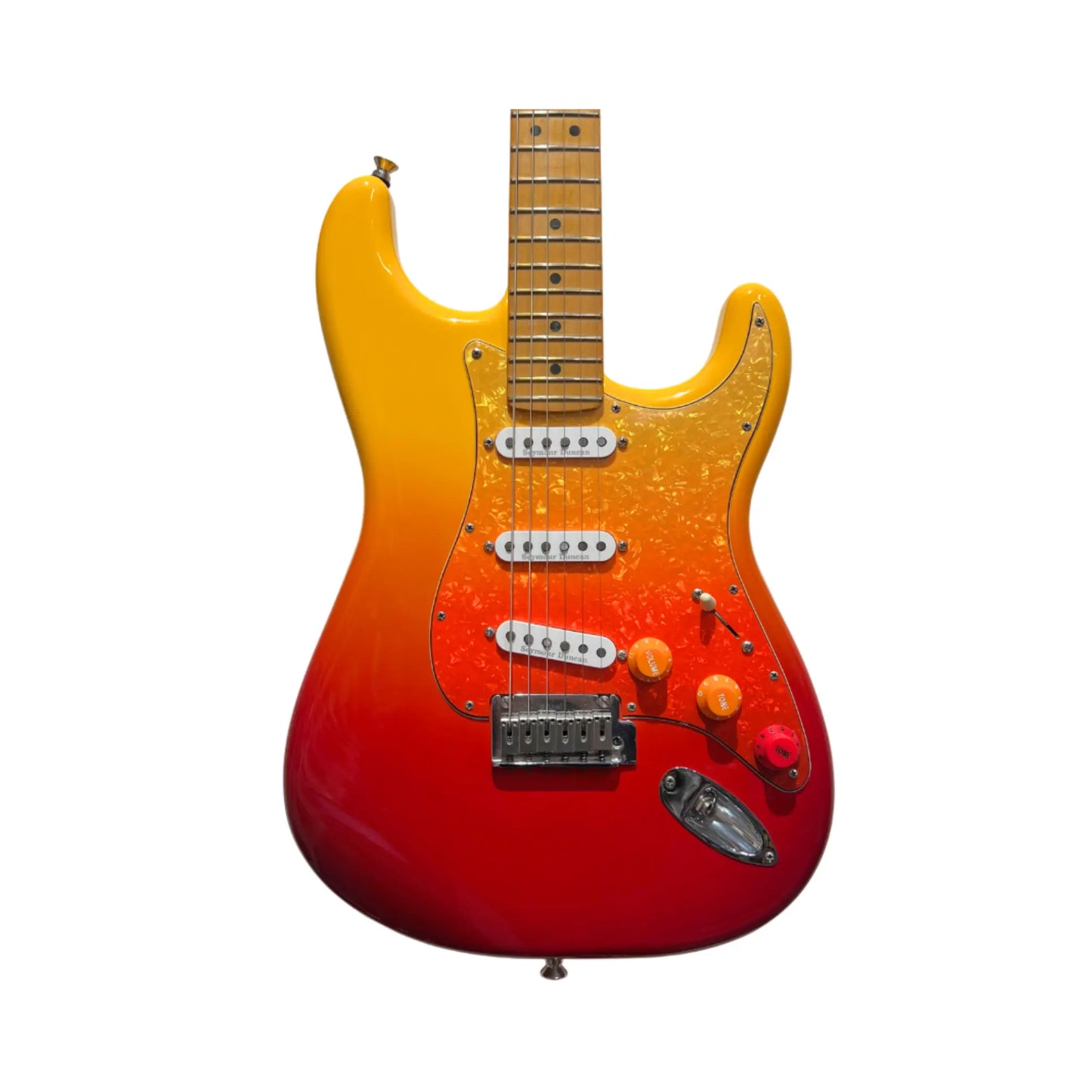 Fender Player Plus Stratocaster®, Maple Fingerboard, Seymour Duncan Pickups, Tequila Sunrise (Re-loved) Electric Guitars Fender Art of Guitar