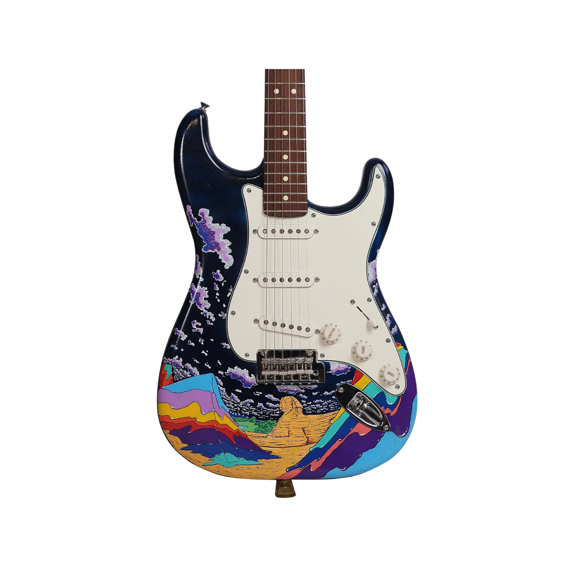 Fender Stratocaster Made in Mexico - Hand Painted Guitar Fender Art of Guitar