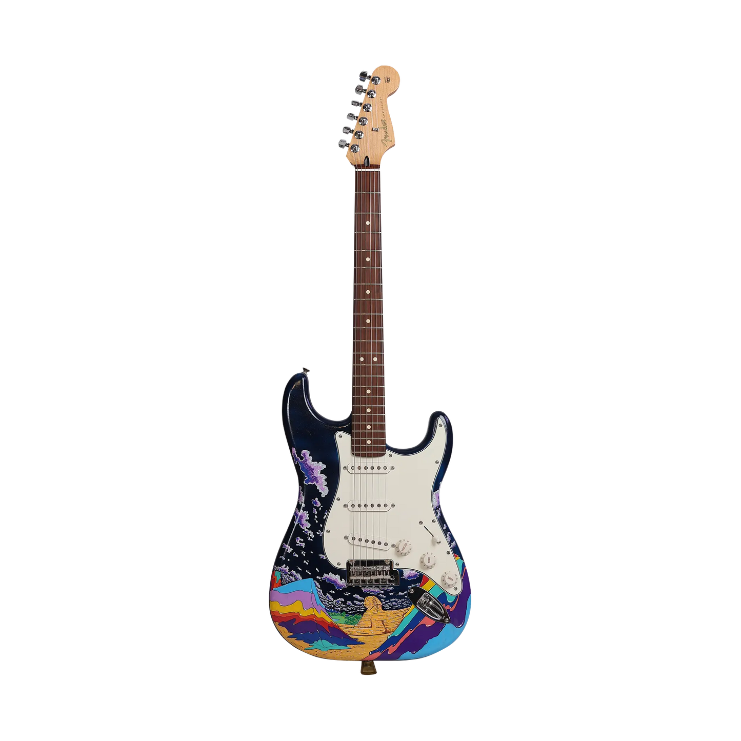 Fender Stratocaster Made in Mexico - Hand Painted Guitar Fender Art of Guitar