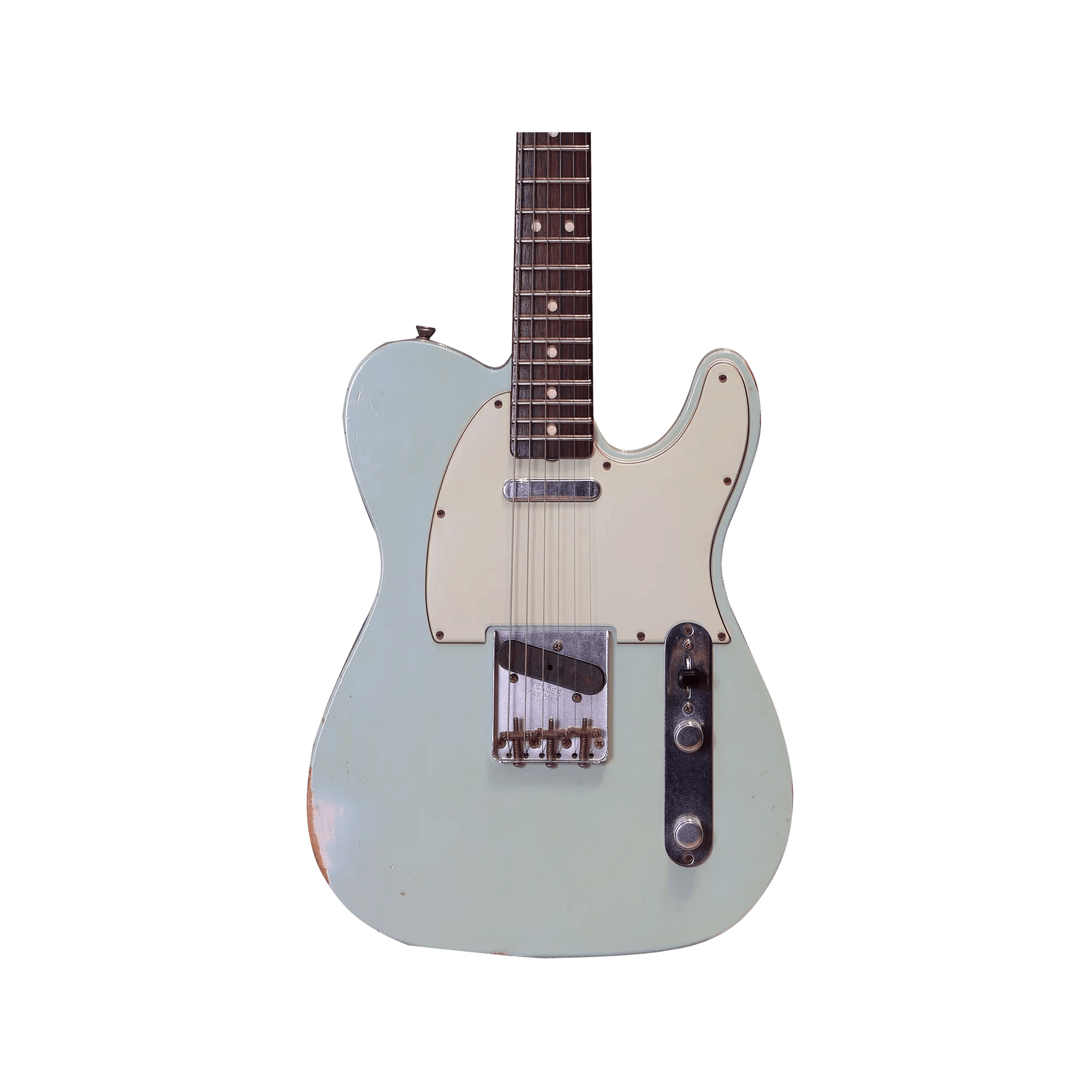 Fender Telecaster Custom Shop 1963 Relic -  Sonic Blue Guitar Fender Art of Guitar