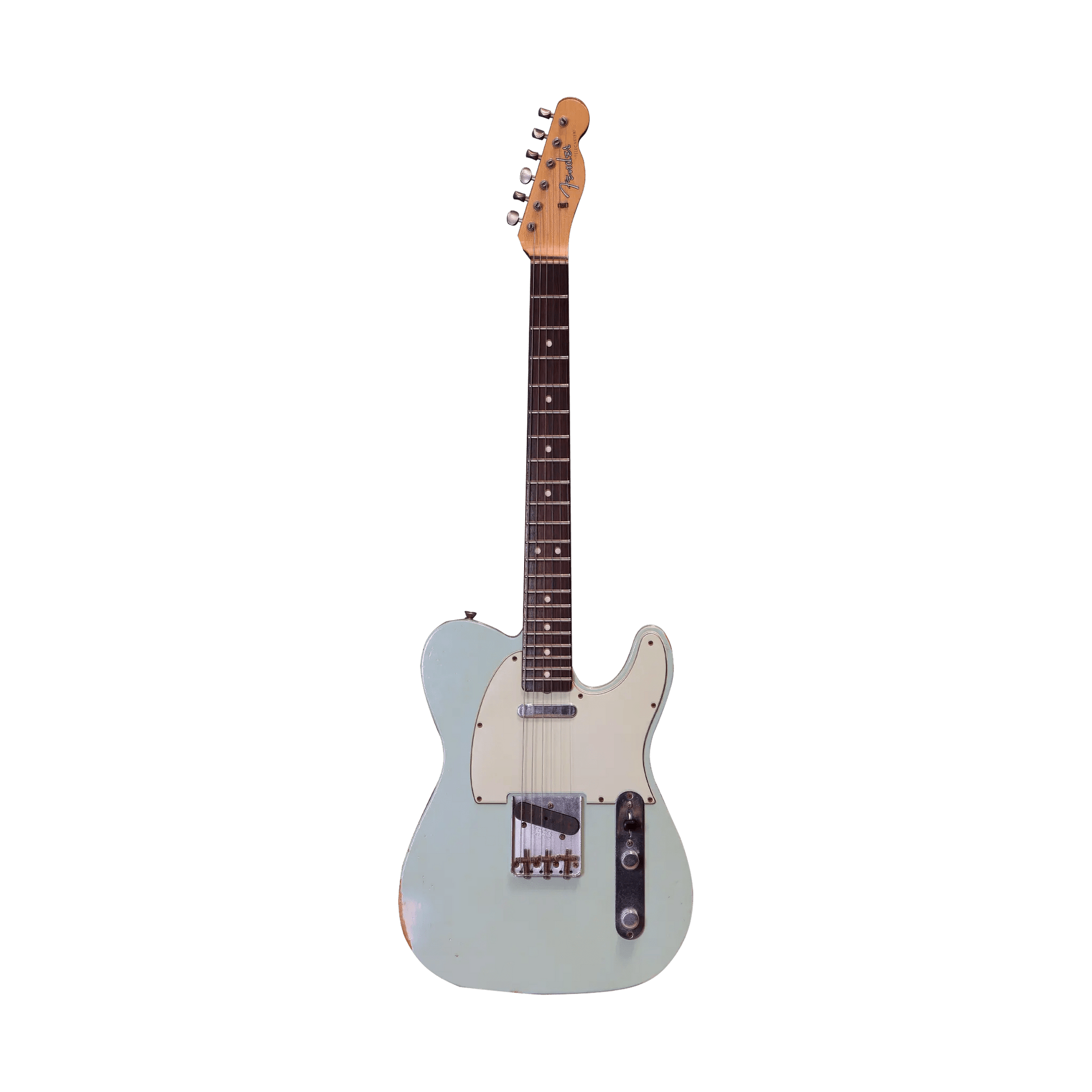 Fender Telecaster Custom Shop 1963 Relic -  Sonic Blue Guitar Fender Art of Guitar