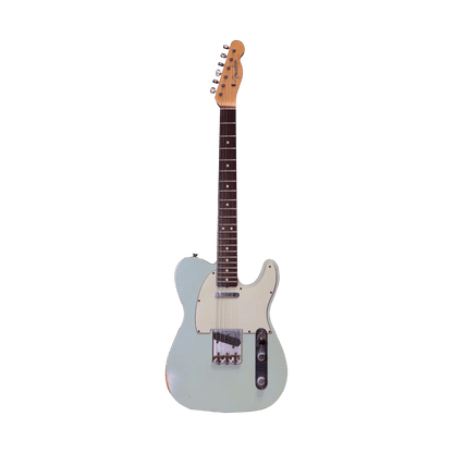 Fender Telecaster Custom Shop 1963 Relic -  Sonic Blue Guitar Fender Art of Guitar