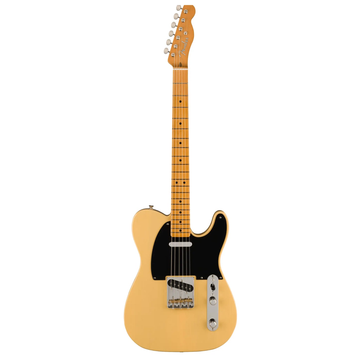 Fender Vintera II ’50s Nocaster – Maple Fingerboard, Blackguard Blonde – Vintage ’50s Single-Coil Tele Pickups Electric Guitars Fender Art of Guitar