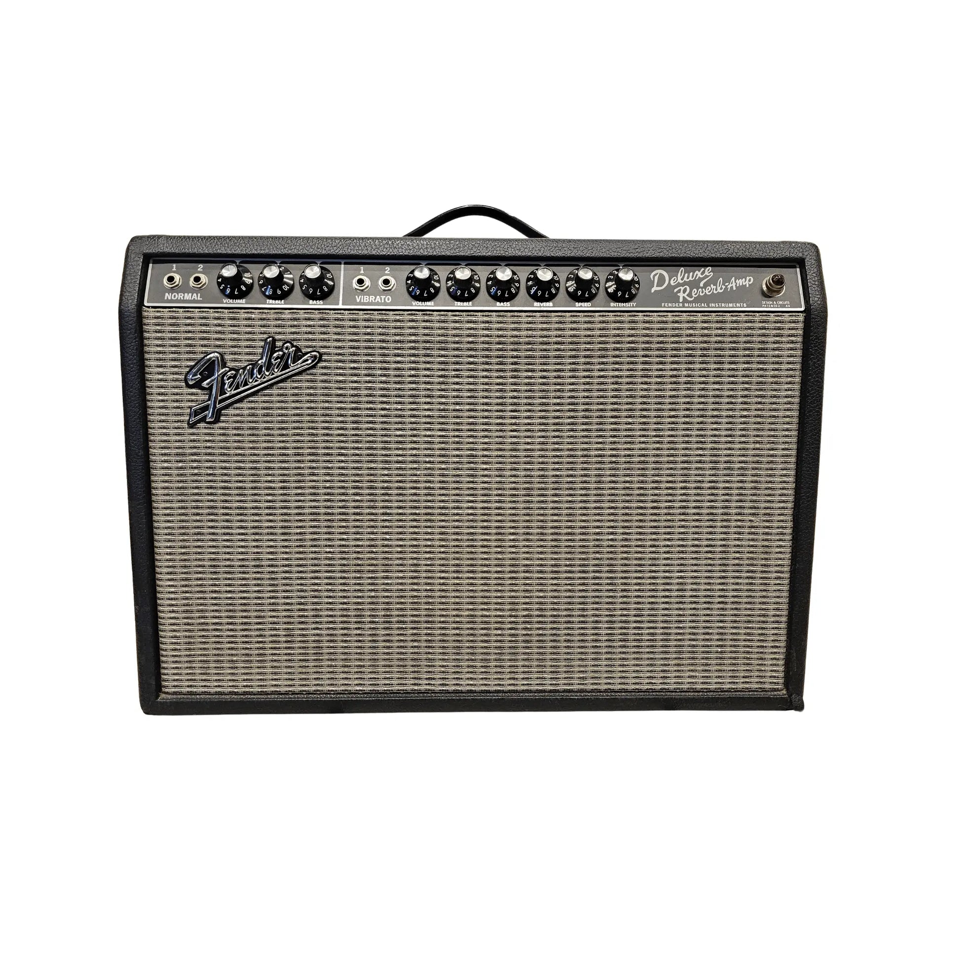 Fender ’65 Deluxe Reverb 22-Watt 1x12” Tube Guitar Combo Amp - (Pre-Owned) Acoustic Amplifiers Fender Art of Guitar