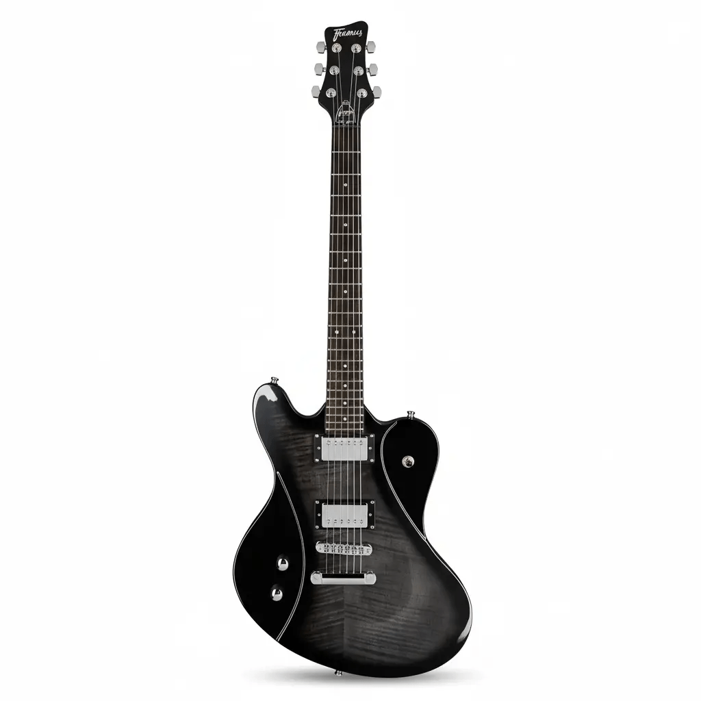 Framus Pro Series Idolmaker Nirvana Black LH Electric Guitar Electric Guitars Framus Art of Guitar
