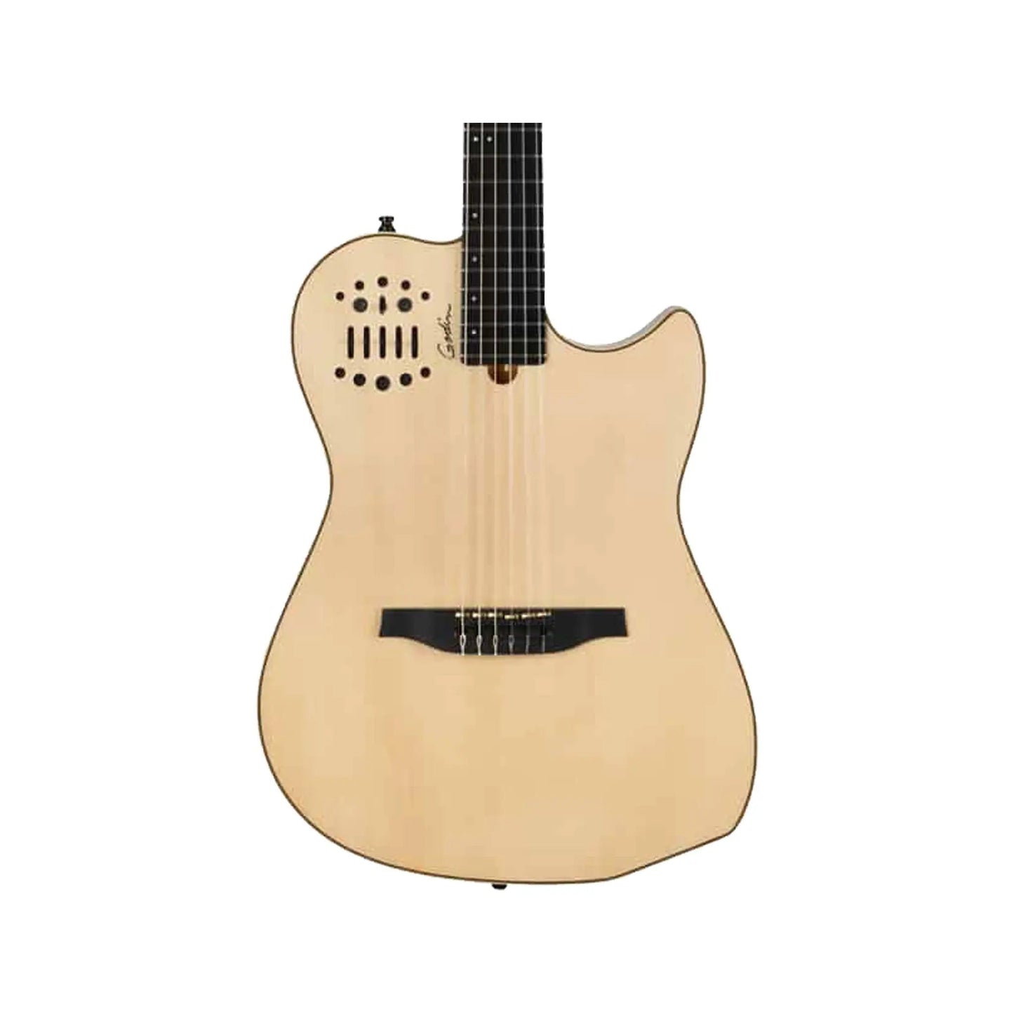 GODIN Multiac Nylon Fretless Natural HG with Bag Acoustic Guitars Godin Art of Guitar