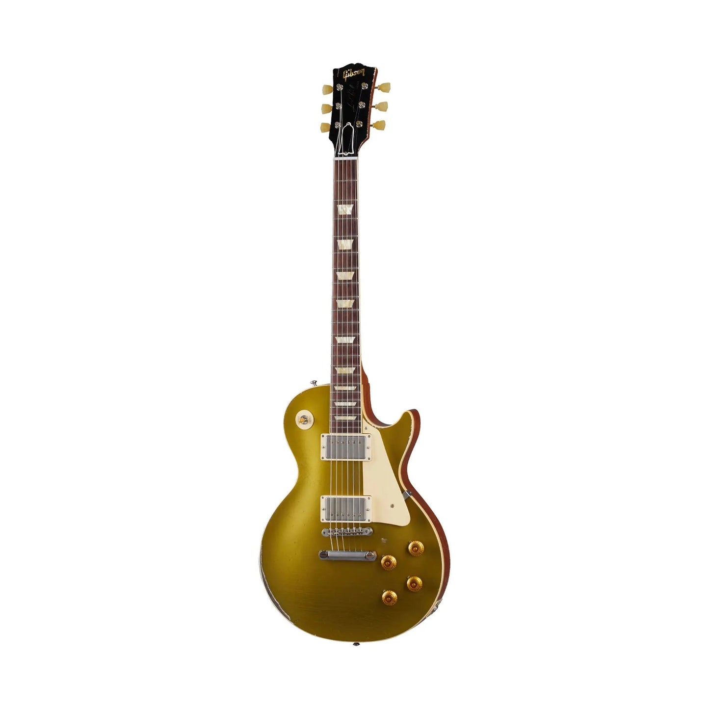 Gibson 1957 Les Paul Goldtop Reissue Ultra Heavy Aged Double Gold Electric Guitars Gibson Art of Guitar