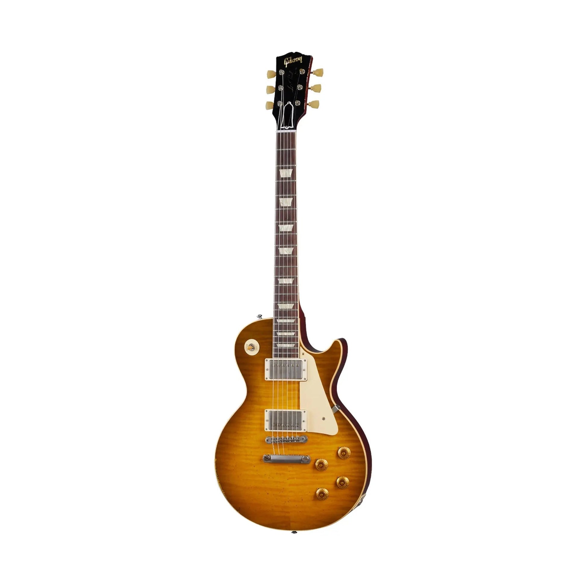 Gibson 1959 Les Paul Standard Golden Poppy Burst Reissue Heavy Aged Electric Guitars Gibson Art of Guitar