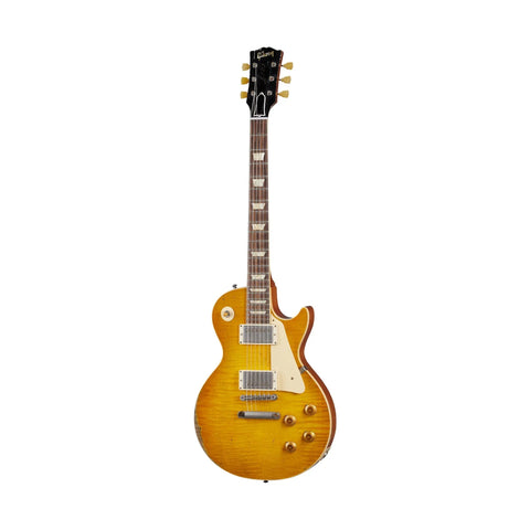 Gibson 1959 Les Paul Standard Lemon Burst Reissue Ultra Heavy Aged Electric Guitars Gibson Art of Guitar