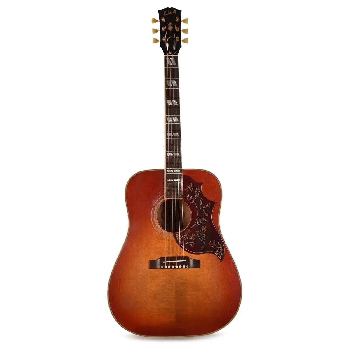 Gibson 1960 Hummingbird Heritage Cherry Sunburst Light Aged Acoustic Guitars Gibson Art of Guitar