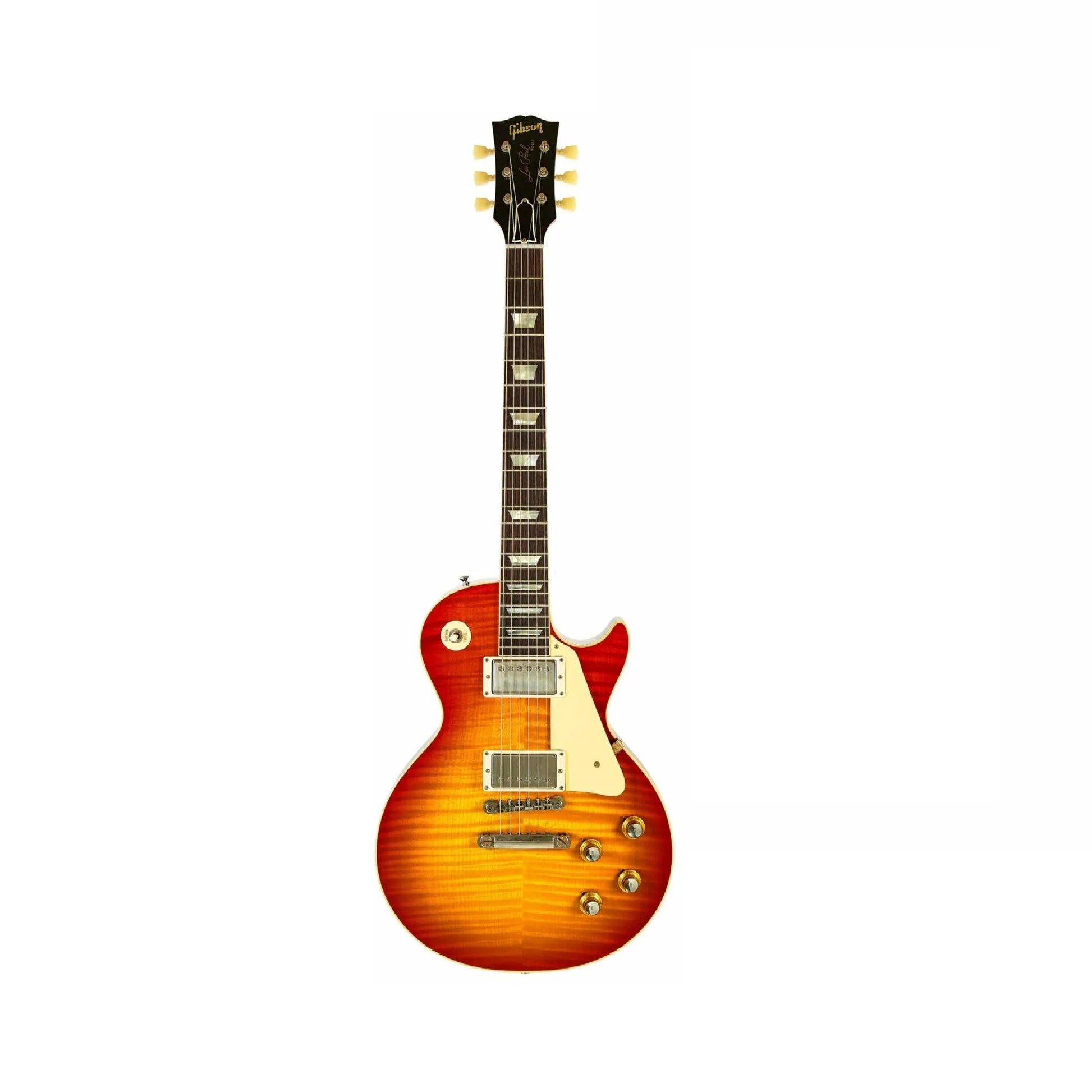 Gibson 1960 Les Paul Standard Reissue VOS Washed Cherry Sunburst Electric Guitars Gibson Art of Guitar