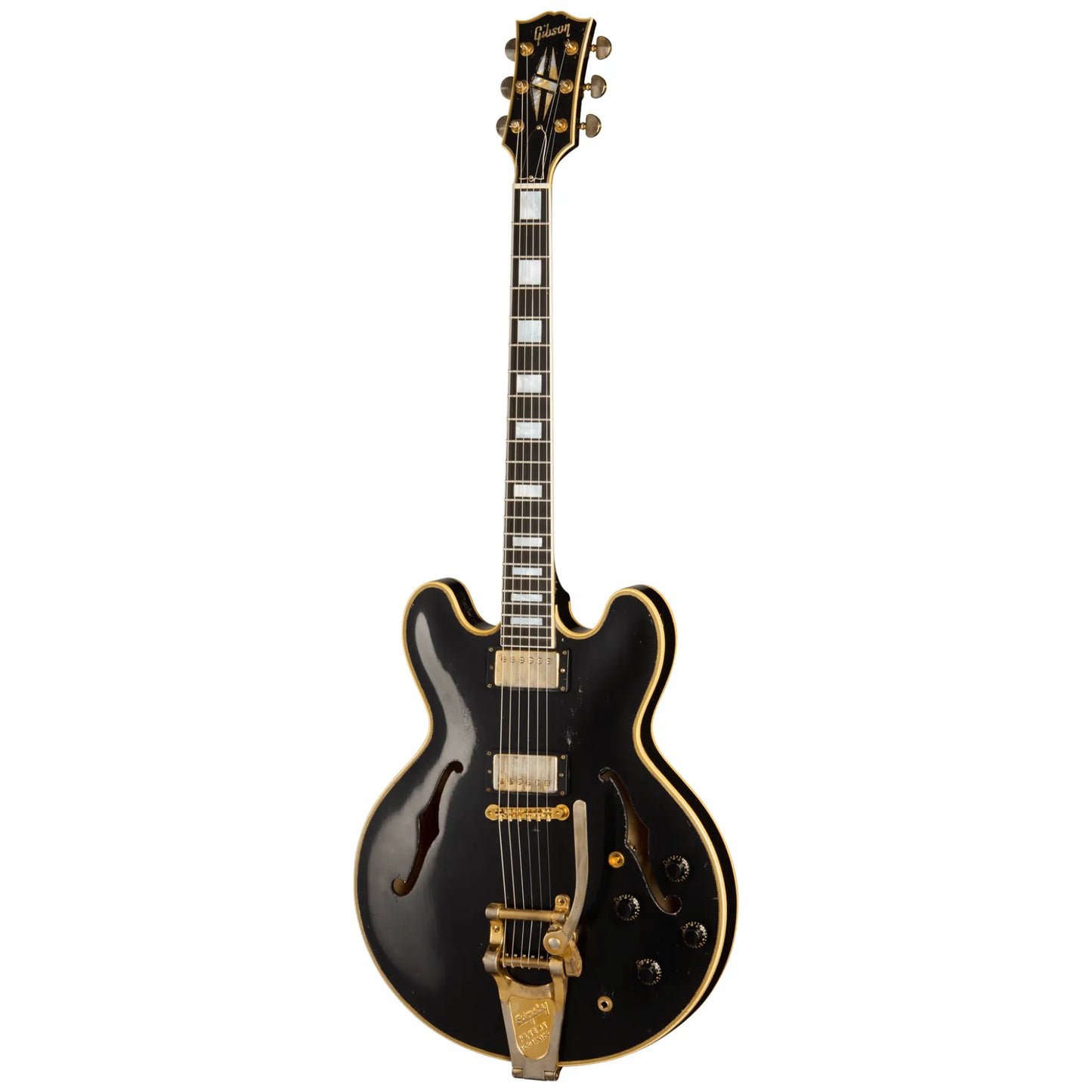 Gibson Custom Keith Richards 1960 ES-355 Collector’s Edition, Signed Label, Ebony Electric Guitars Gibson Art of Guitar