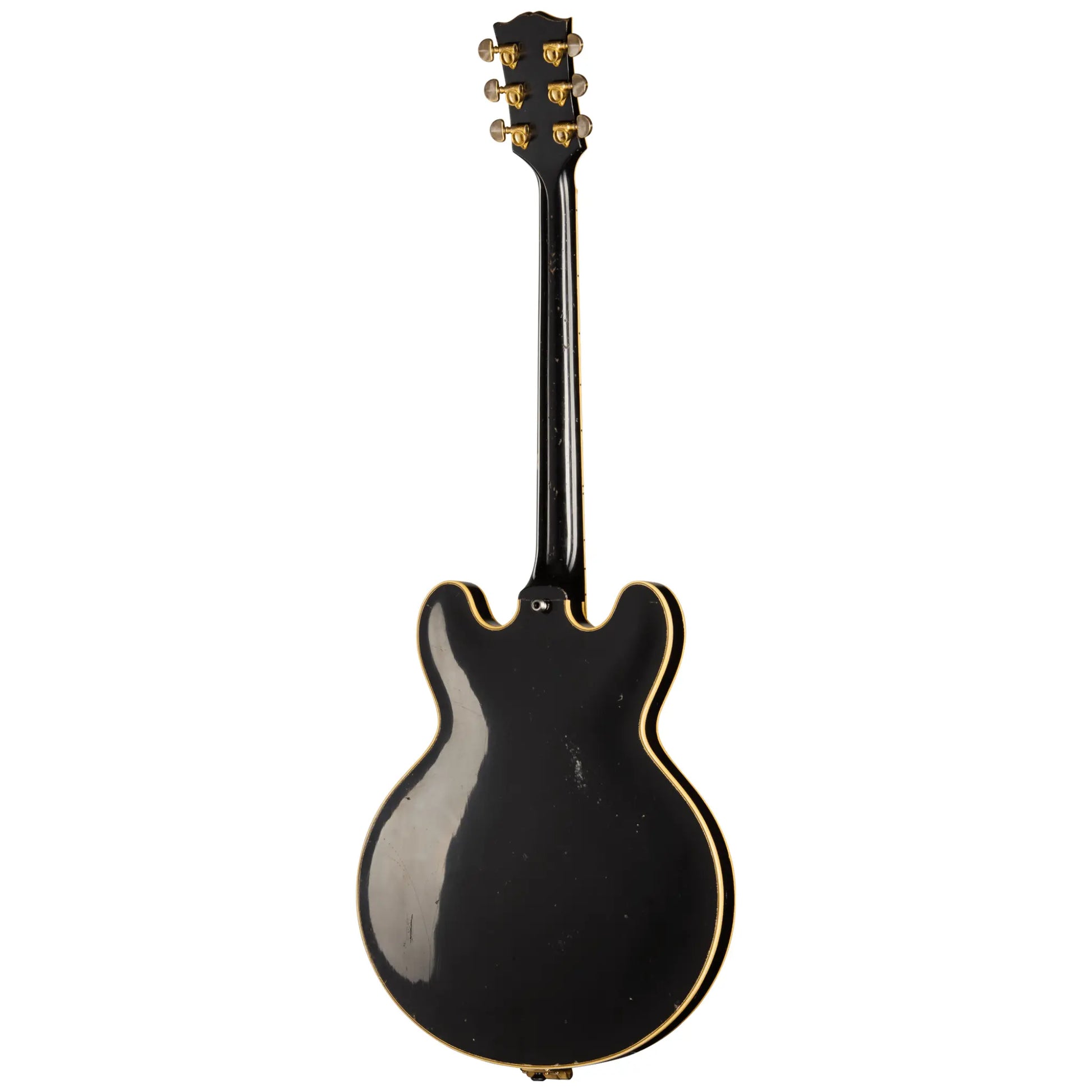 Gibson Custom Keith Richards 1960 ES-355 Collector’s Edition, Signed Label, Ebony Electric Guitars Gibson Art of Guitar