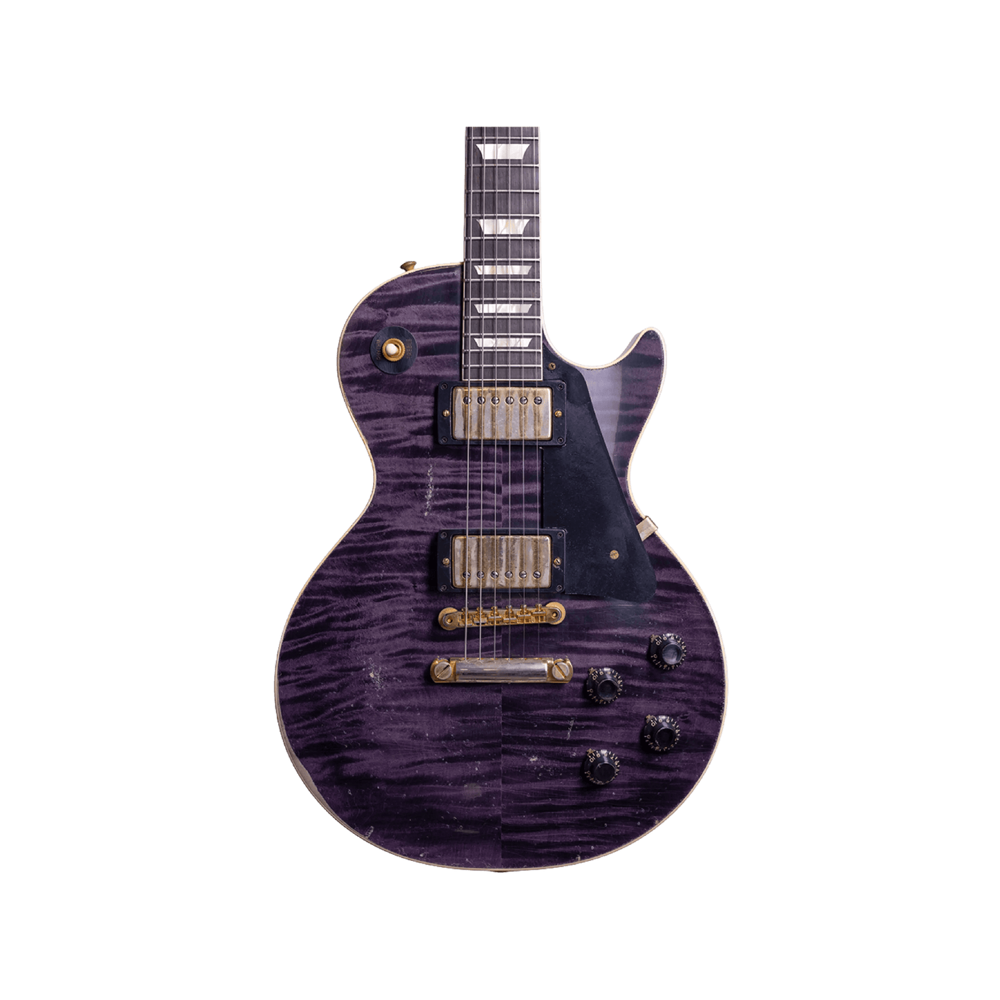 Gibson Custom Shop 1959 Les Paul Standard Reissue – Purple Tiger, Murphy Lab Heavy Aged, Gold Hardware Electric Guitars Gibson Art of Guitar