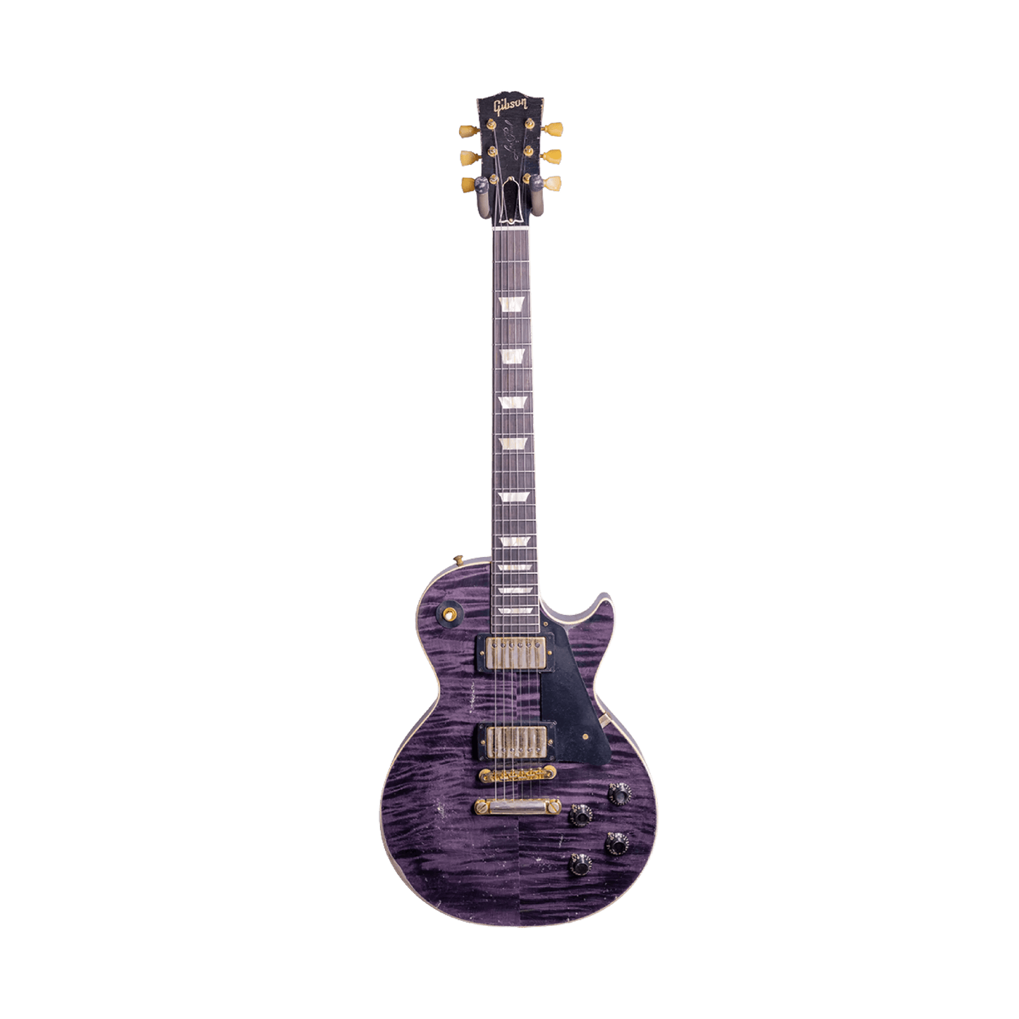 Gibson Custom Shop 1959 Les Paul Standard Reissue – Purple Tiger, Murphy Lab Heavy Aged, Gold Hardware Electric Guitars Gibson Art of Guitar